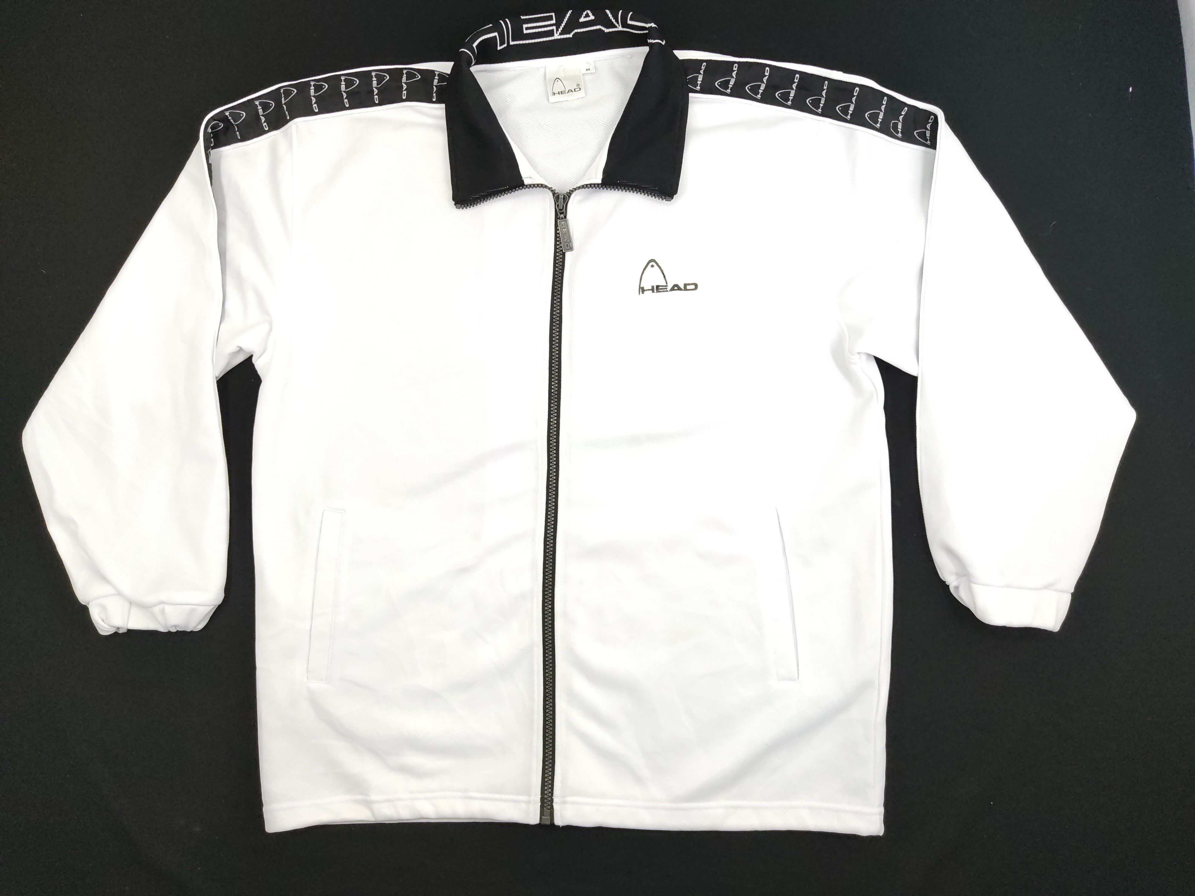 Japanese Brand Vintage Head Japan brand Side tape sweaters zipper Size US M / EU 48-50 / 2 - 1 Thumbnail