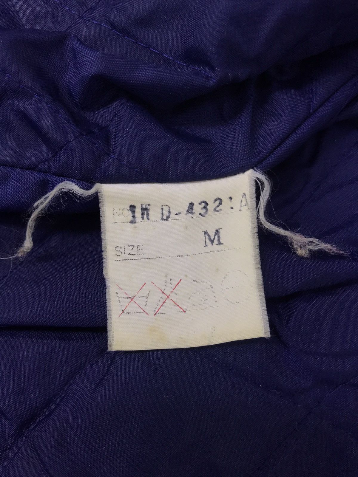Japanese Brand × Vintage Vintage 90s Way Out Classic Varsity Leather Jacket Size US M / EU 48-50 / 2 - 6 Thumbnail