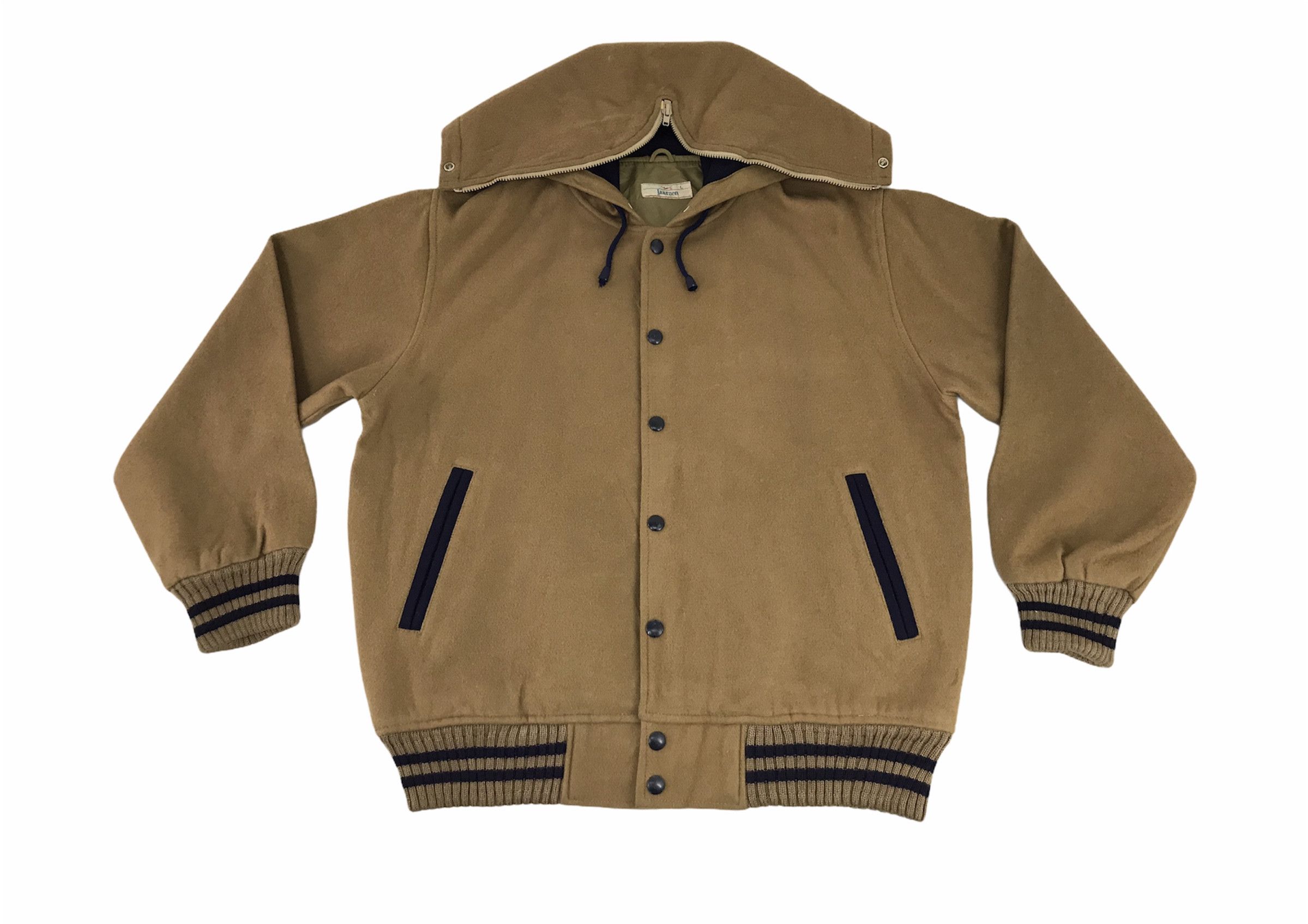 Jantzen × Vintage Rare Vintage Jantzen Varsity Hoodies Jacket Size US M / EU 48-50 / 2 - 1 Thumbnail