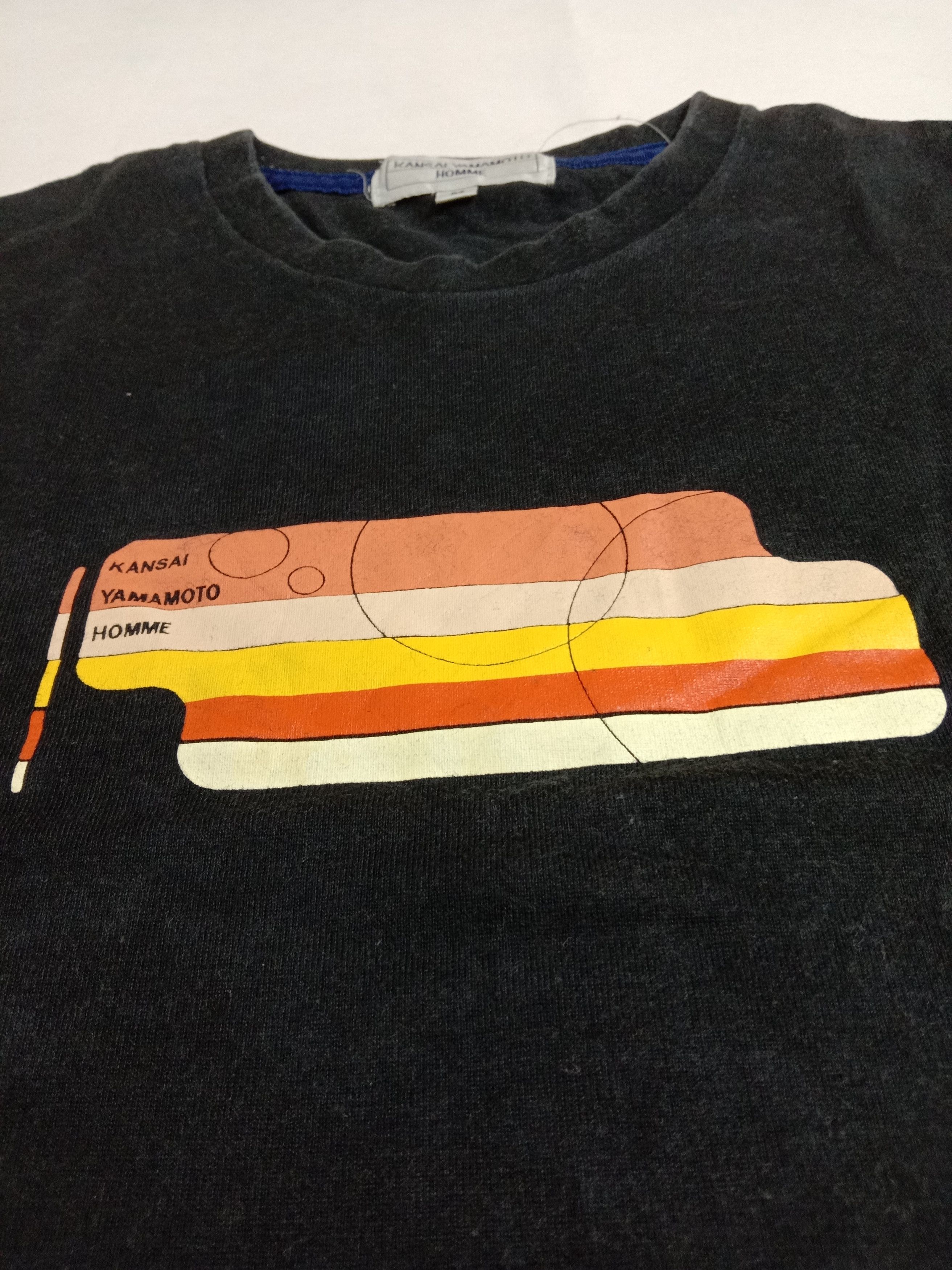 Kansai Yamamoto Kansai Yamamoto Homme Black Tee Nice Graphic Size US S / EU 44-46 / 1 - 5 Thumbnail