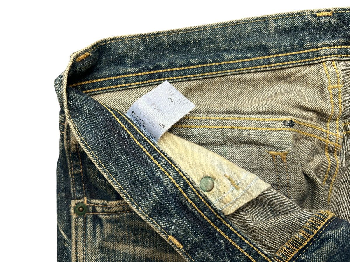 Lee Lee Bondage Multipocket Distressed Mudwash Flare Jeans 31x33 Size US 31 - 13 Thumbnail