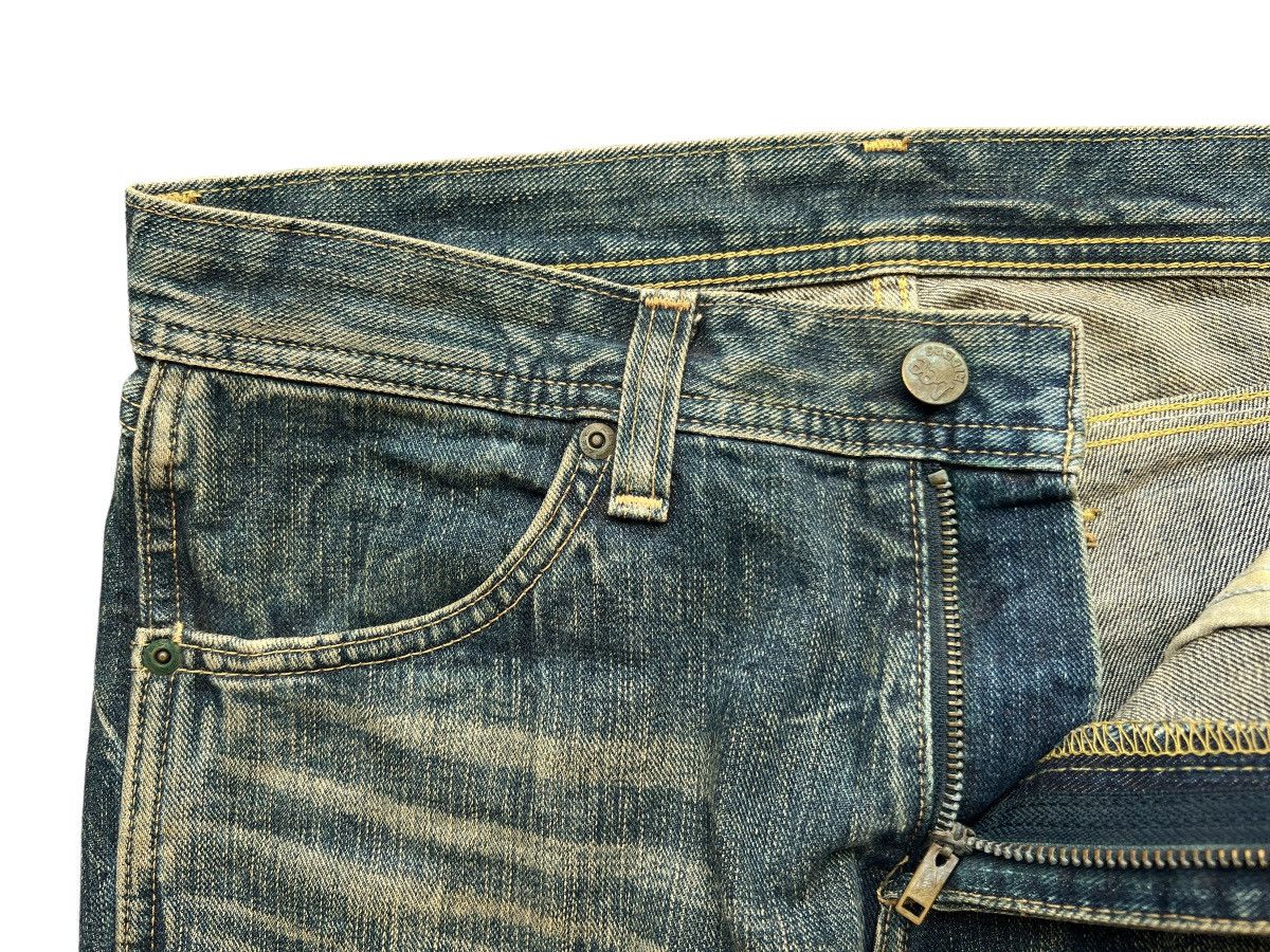 Lee Lee Bondage Multipocket Distressed Mudwash Flare Jeans 31x33 Size US 31 - 11 Thumbnail