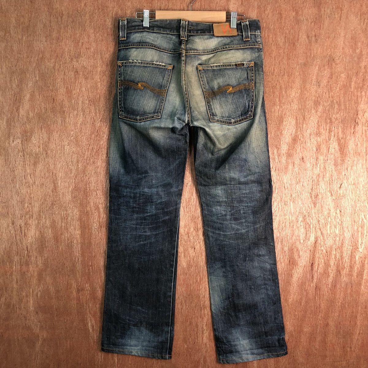 Nudie Jeans DL Nudie Jeans Co Blue Denim Jeans Pants #c139 Size US 31 - 1 Thumbnail