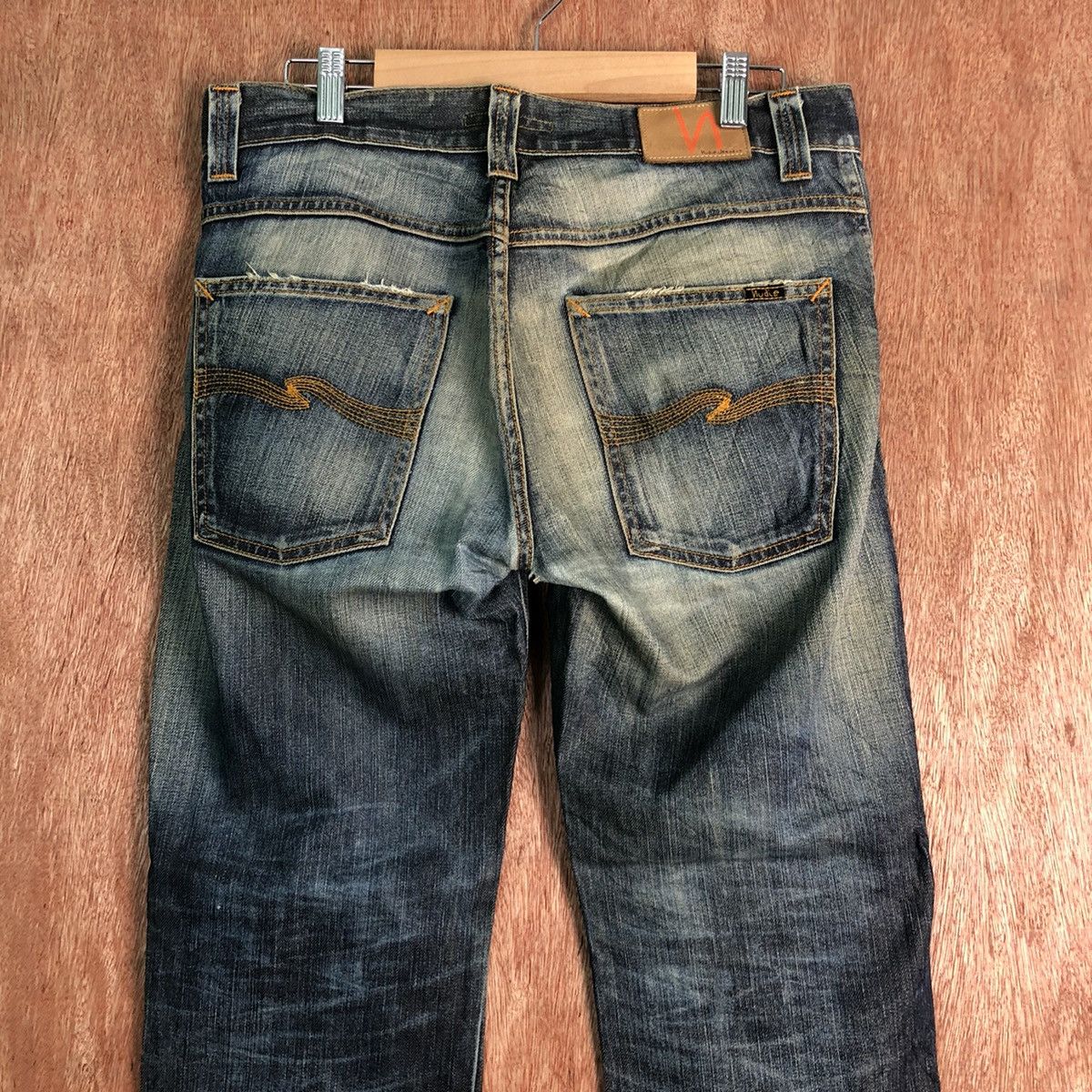 Nudie Jeans DL Nudie Jeans Co Blue Denim Jeans Pants #c139 Size US 31 - 2 Thumbnail