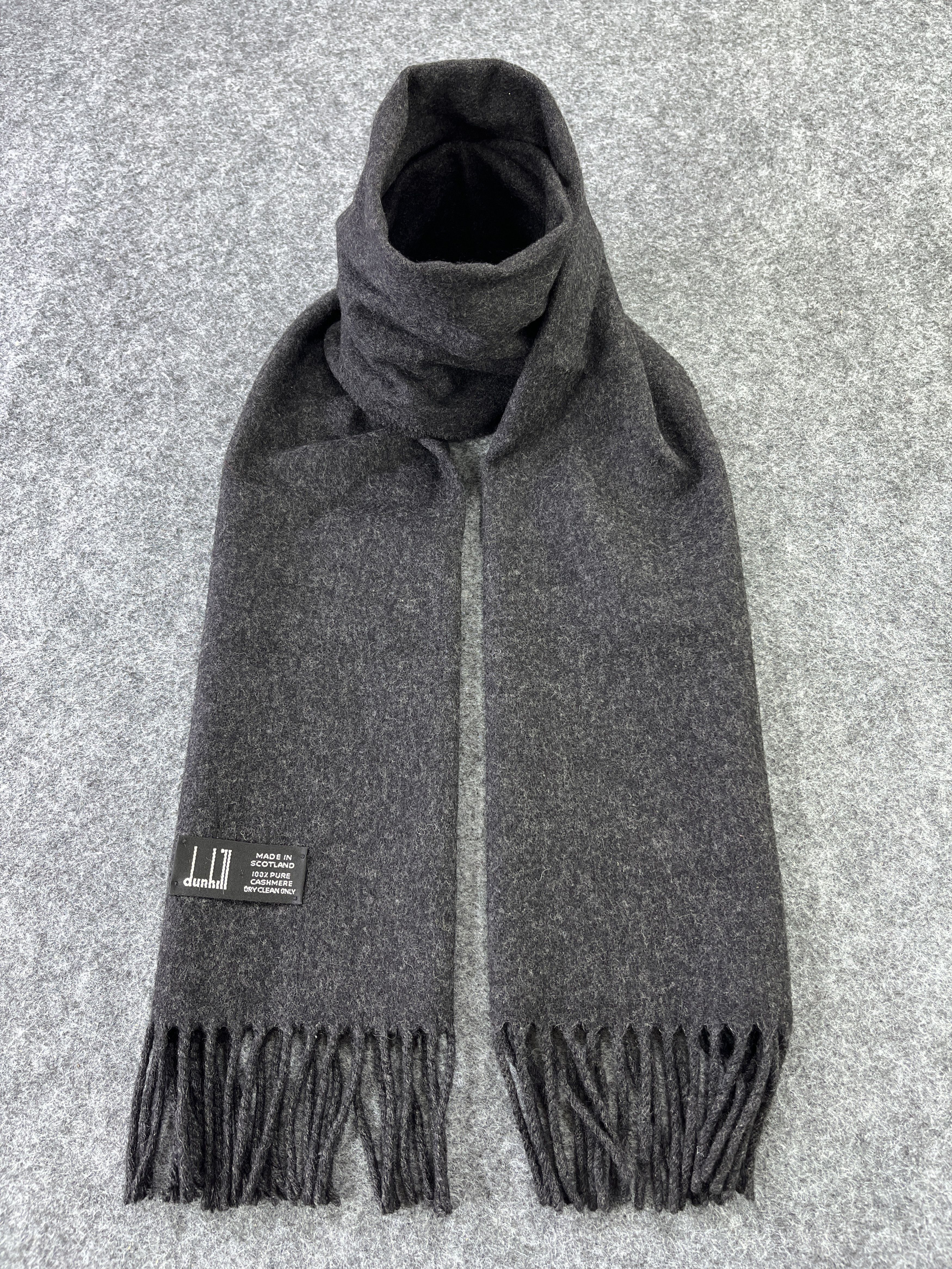 Alfred Dunhill VINTAGE DUNHILL SCARVES / MUFFLER / NECKWEAR T303 Size ONE SIZE - 1 Thumbnail