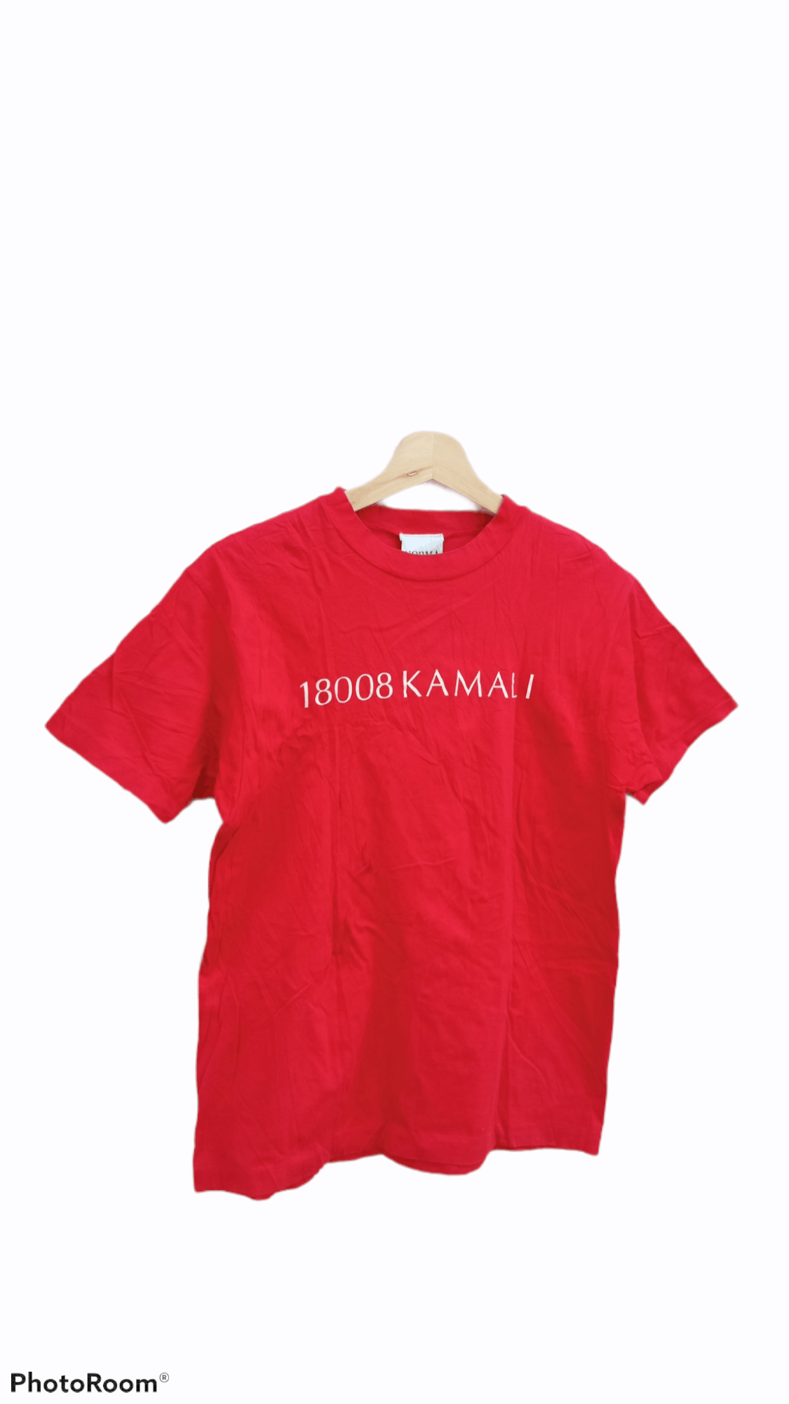 Designer × Vintage 🔥🔥Vintage Norma Kamali Spellout T-Shirt Size US S / EU 44-46 / 1 - 2 Thumbnail