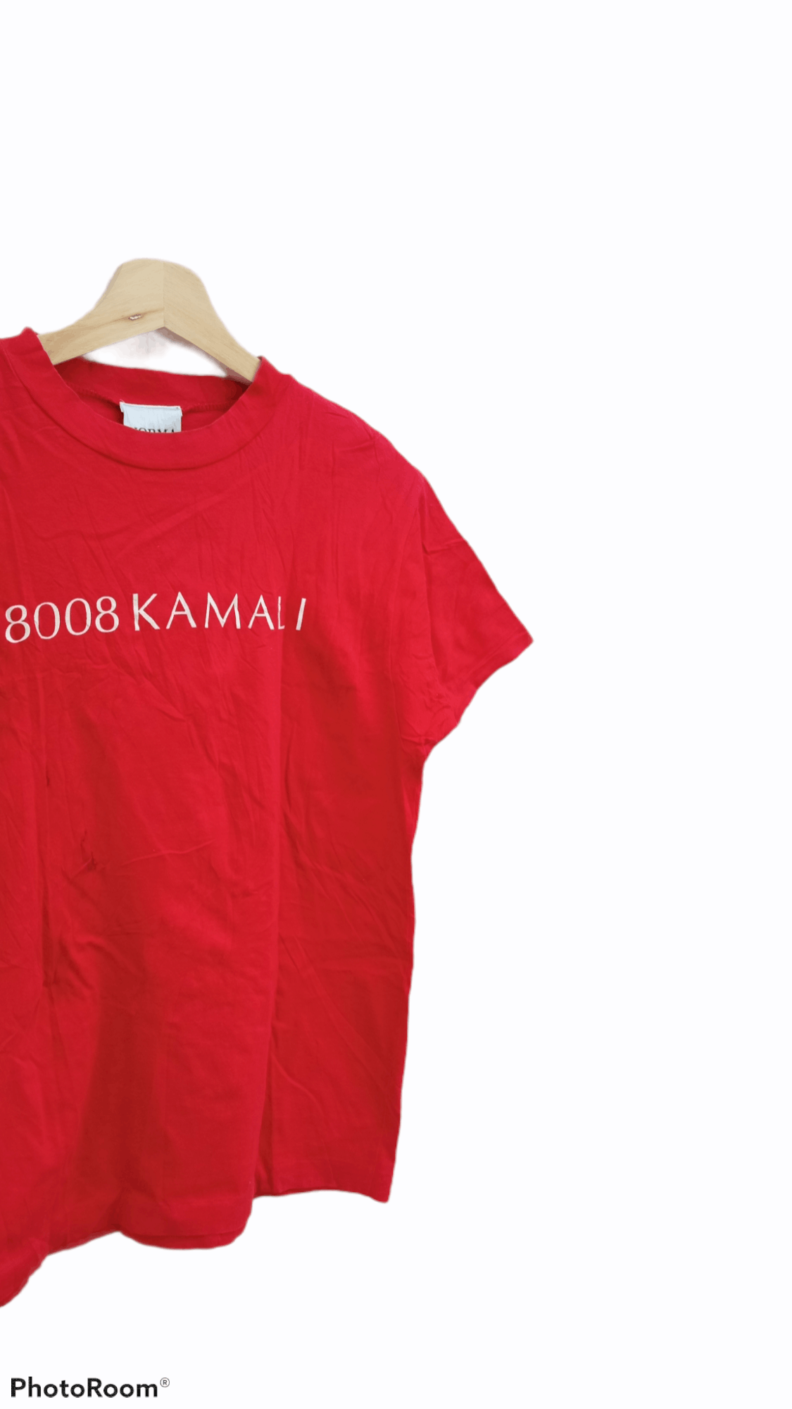 Designer × Vintage 🔥🔥Vintage Norma Kamali Spellout T-Shirt Size US S / EU 44-46 / 1 - 6 Thumbnail