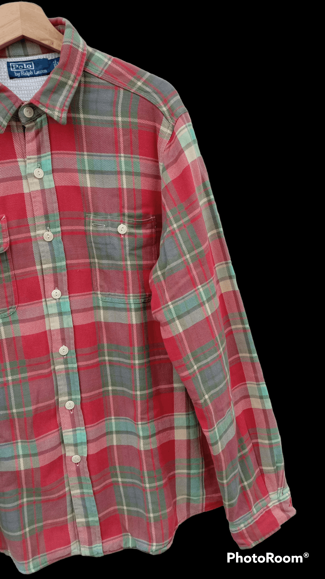 Flannel × Polo Ralph Lauren × Ralph Lauren 🔥🔥Polo Ralph Lauren Flannel Checkered Shirt Size US L / EU 52-54 / 3 - 13 Thumbnail