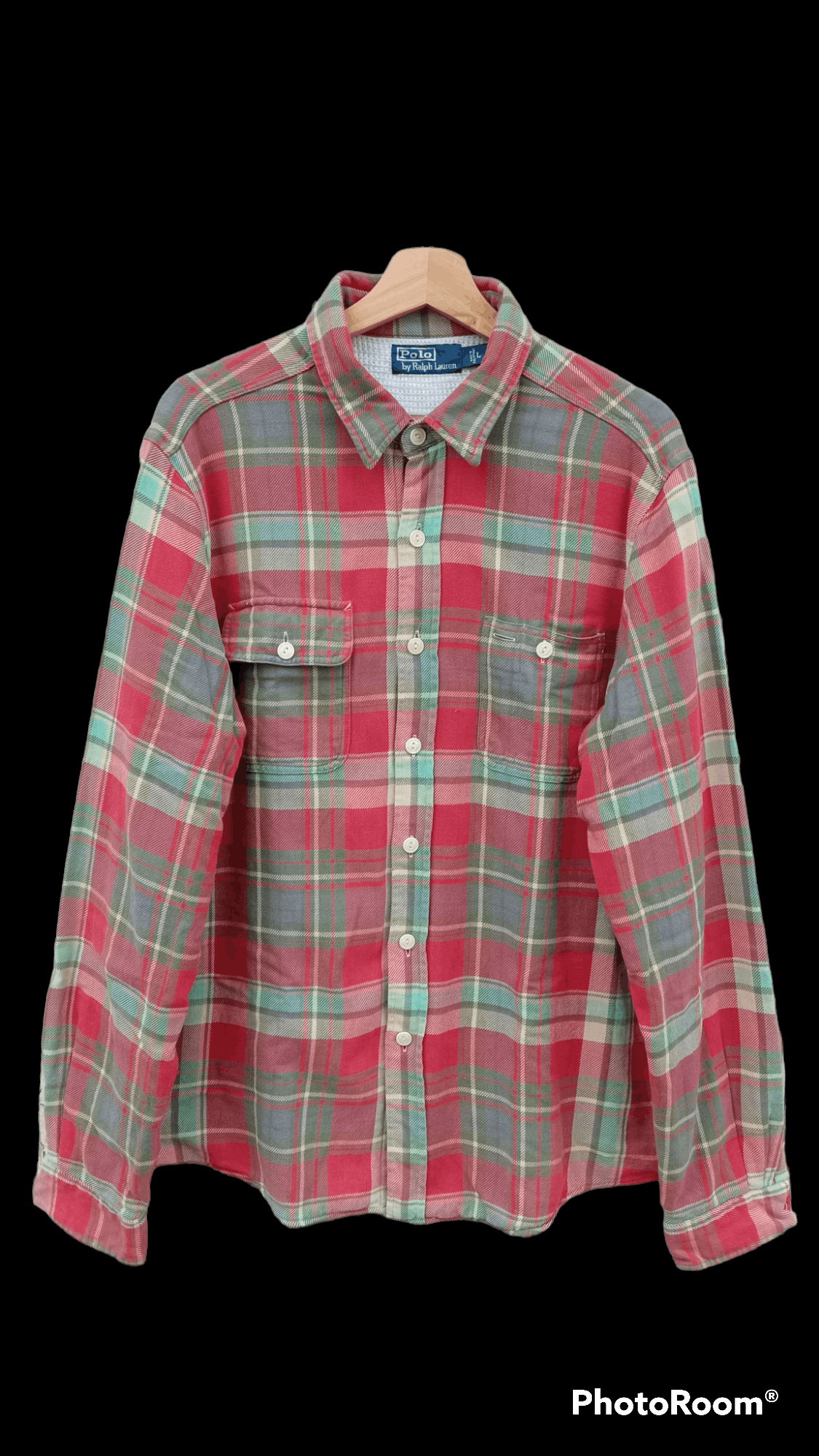 Flannel × Polo Ralph Lauren × Ralph Lauren 🔥🔥Polo Ralph Lauren Flannel Checkered Shirt Size US L / EU 52-54 / 3 - 1 Thumbnail