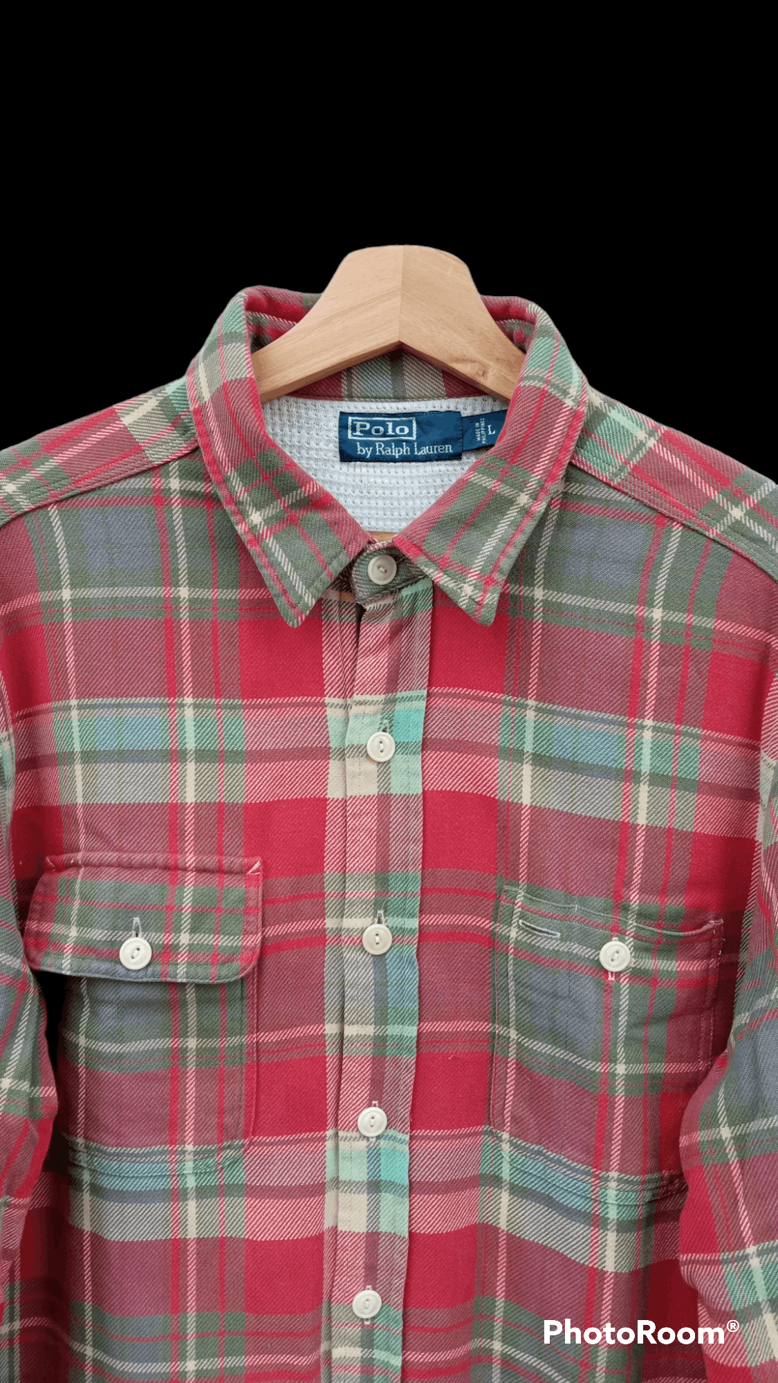 Flannel × Polo Ralph Lauren × Ralph Lauren 🔥🔥Polo Ralph Lauren Flannel Checkered Shirt Size US L / EU 52-54 / 3 - 18 Thumbnail