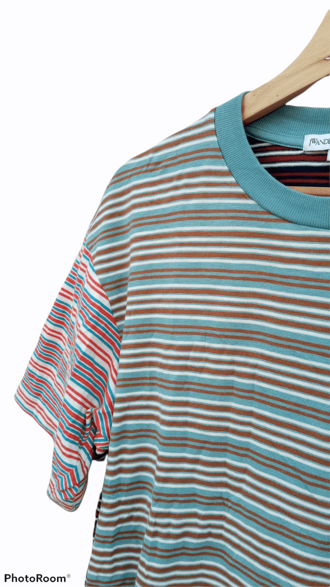 JW Anderson × Japanese Brand × Uniqlo 🔥🔥UT x J.W.Anderson Uniqlo Striped T-Shirt Size US M / EU 48-50 / 2 - 14 Thumbnail
