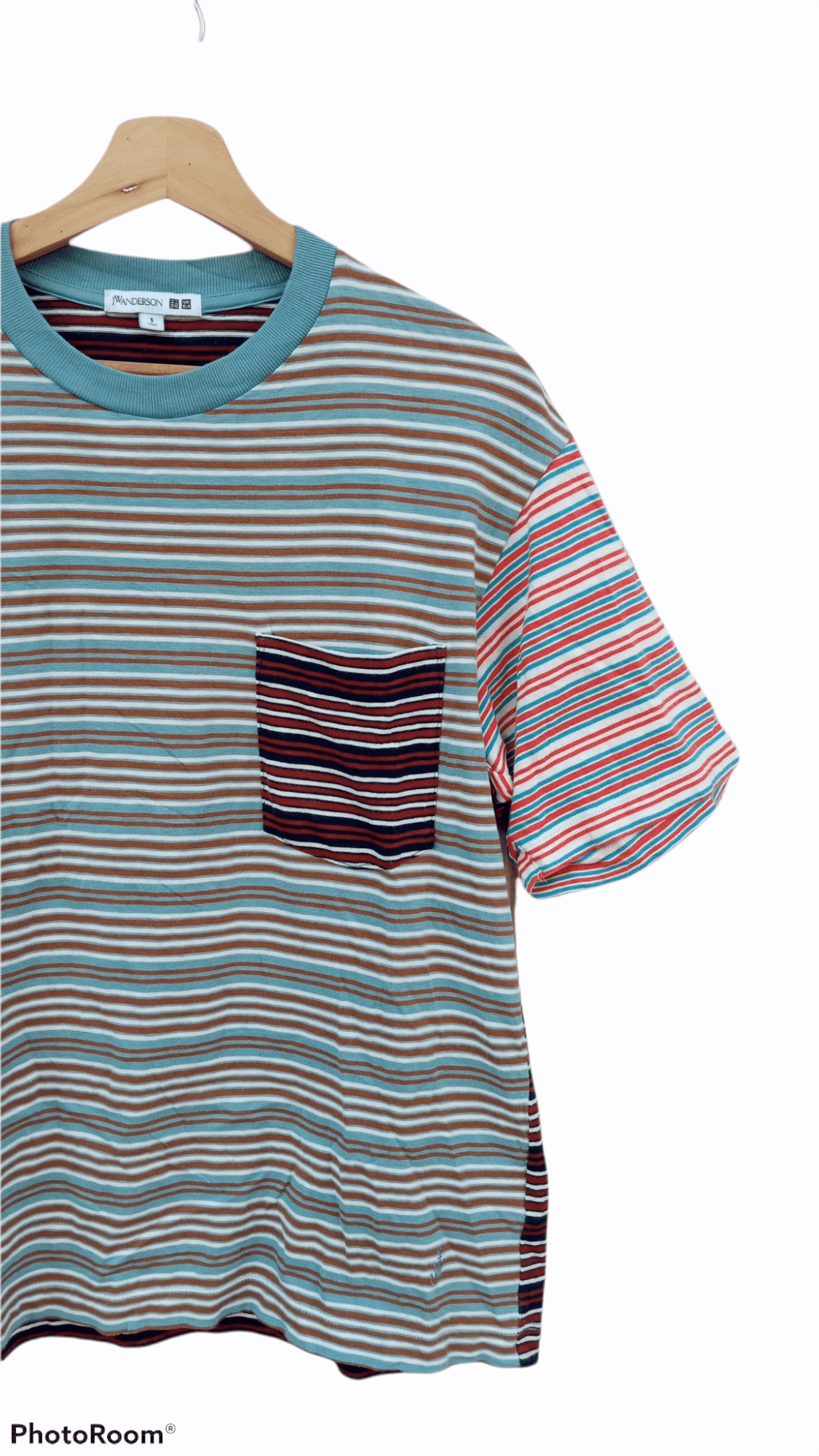JW Anderson × Japanese Brand × Uniqlo 🔥🔥UT x J.W.Anderson Uniqlo Striped T-Shirt Size US M / EU 48-50 / 2 - 4 Thumbnail
