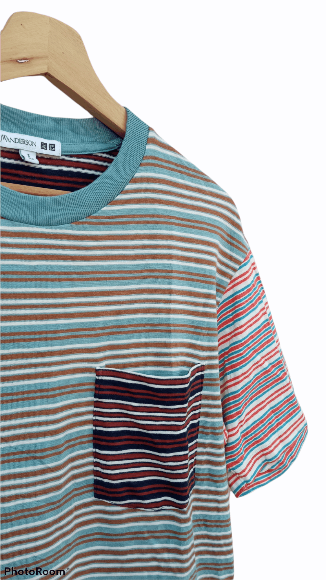 JW Anderson × Japanese Brand × Uniqlo 🔥🔥UT x J.W.Anderson Uniqlo Striped T-Shirt Size US M / EU 48-50 / 2 - 13 Thumbnail