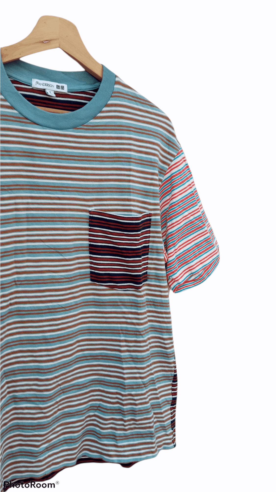 JW Anderson × Japanese Brand × Uniqlo 🔥🔥UT x J.W.Anderson Uniqlo Striped T-Shirt Size US M / EU 48-50 / 2 - 6 Thumbnail