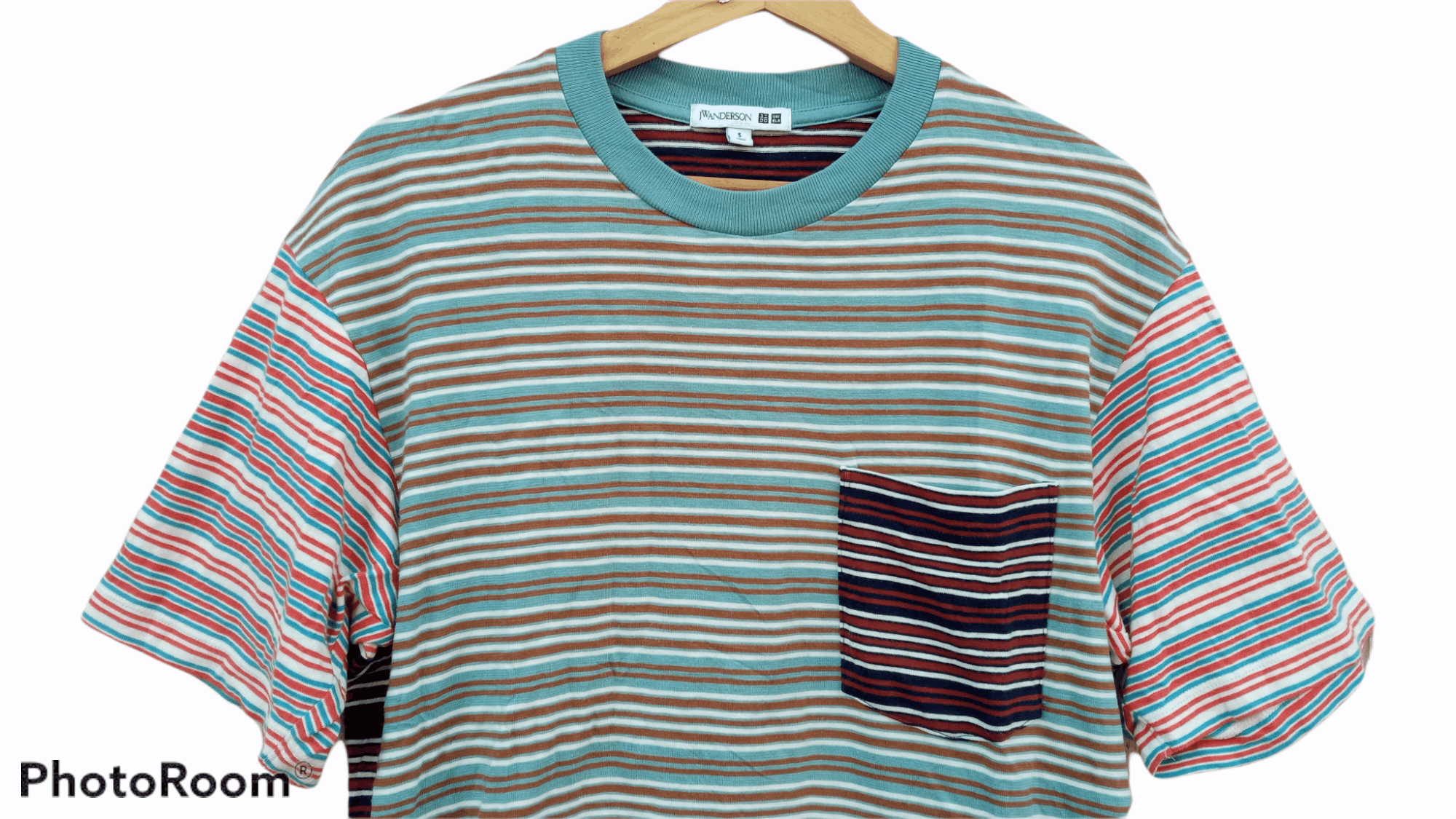 JW Anderson × Japanese Brand × Uniqlo 🔥🔥UT x J.W.Anderson Uniqlo Striped T-Shirt Size US M / EU 48-50 / 2 - 11 Thumbnail