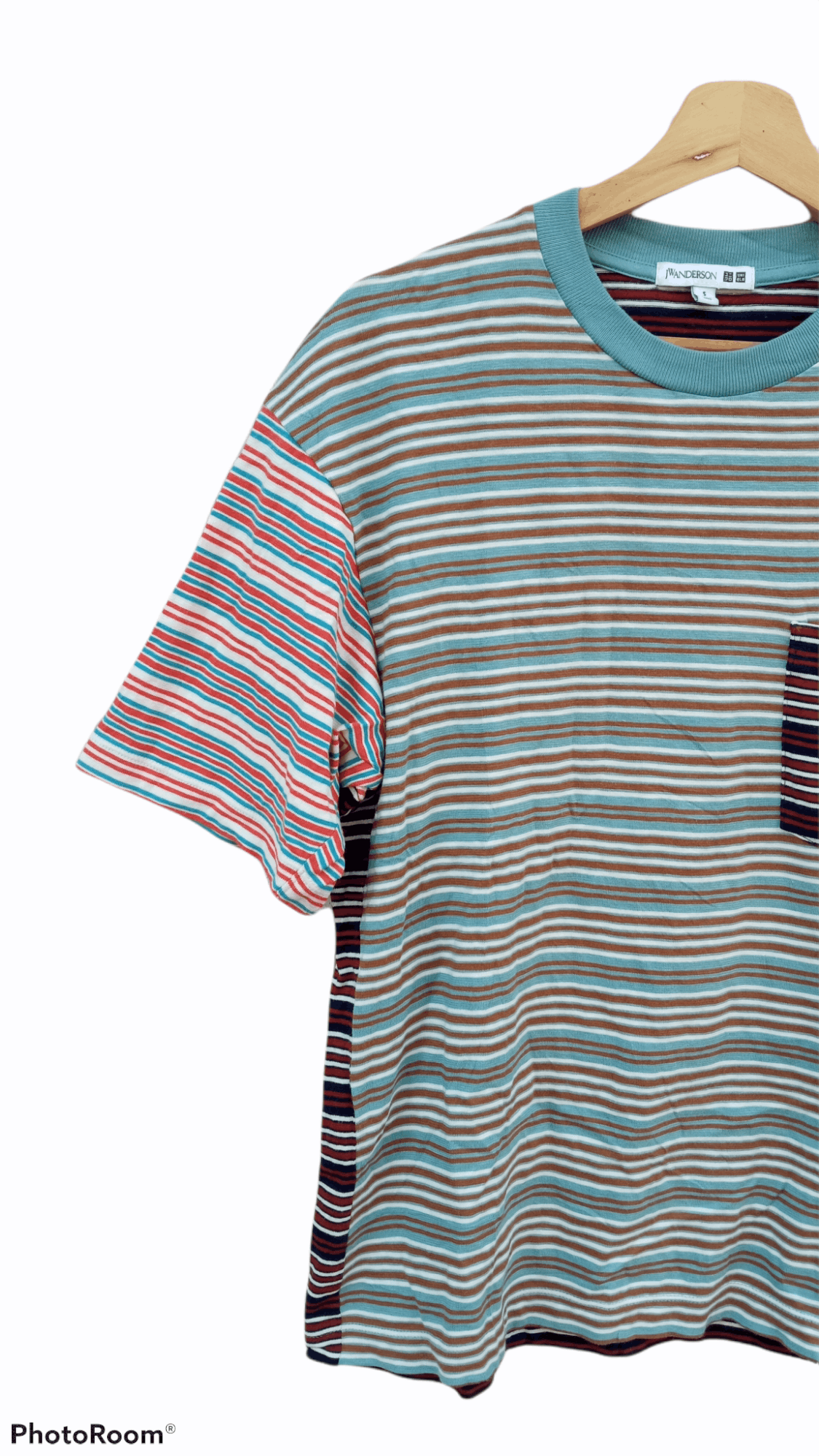 JW Anderson × Japanese Brand × Uniqlo 🔥🔥UT x J.W.Anderson Uniqlo Striped T-Shirt Size US M / EU 48-50 / 2 - 5 Thumbnail