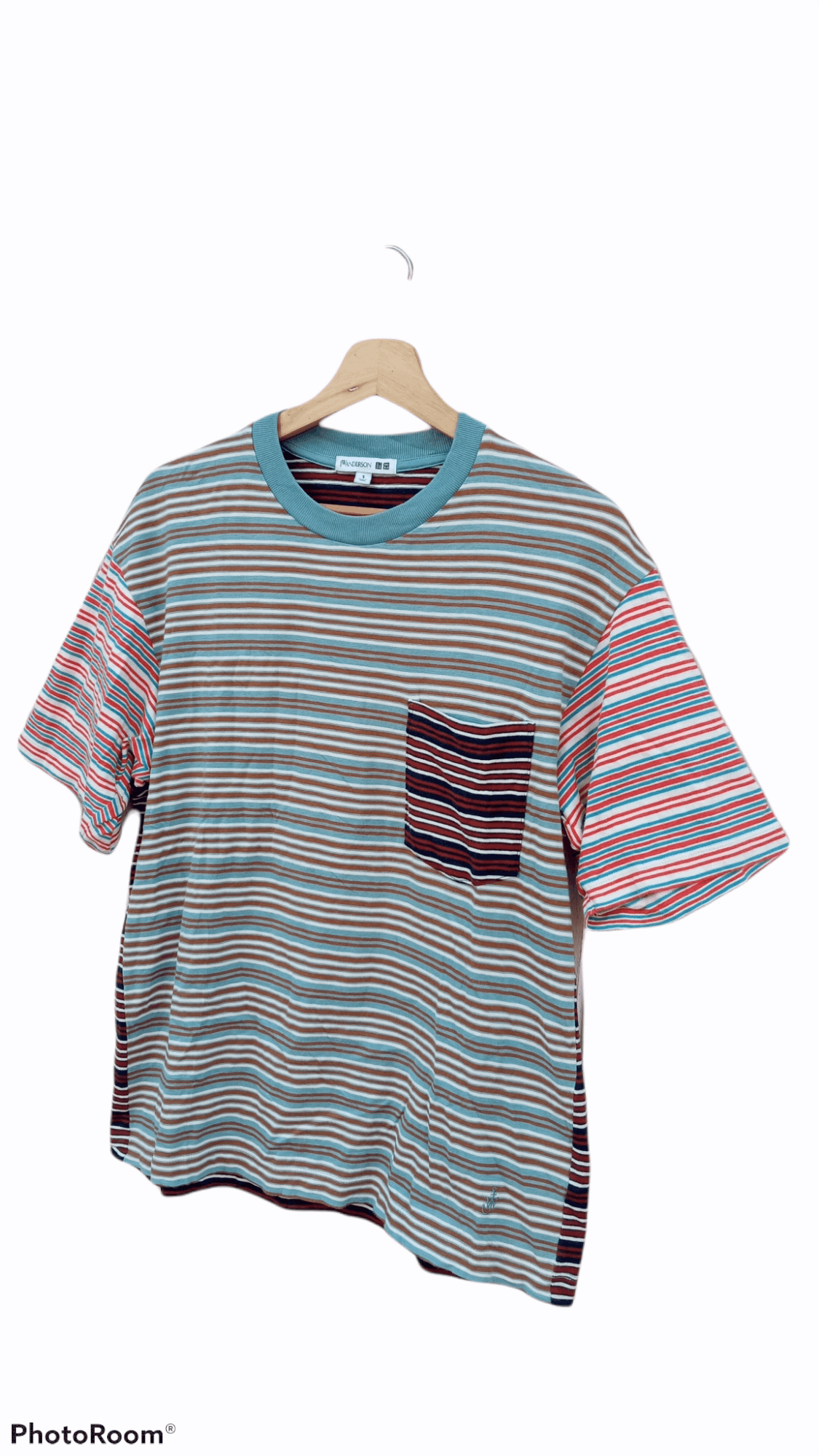 JW Anderson × Japanese Brand × Uniqlo 🔥🔥UT x J.W.Anderson Uniqlo Striped T-Shirt Size US M / EU 48-50 / 2 - 3 Thumbnail
