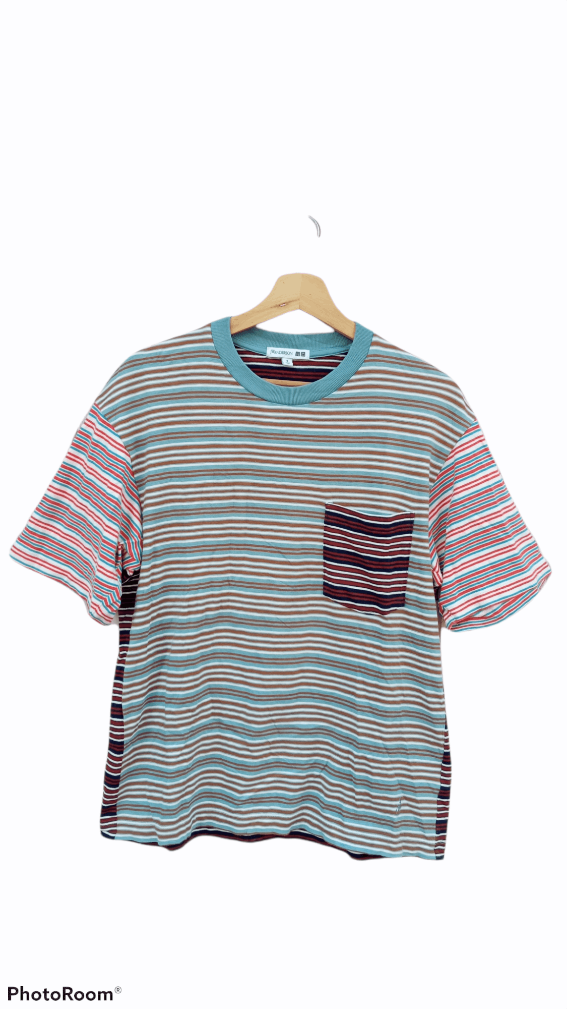 JW Anderson × Japanese Brand × Uniqlo 🔥🔥UT x J.W.Anderson Uniqlo Striped T-Shirt Size US M / EU 48-50 / 2 - 1 Thumbnail