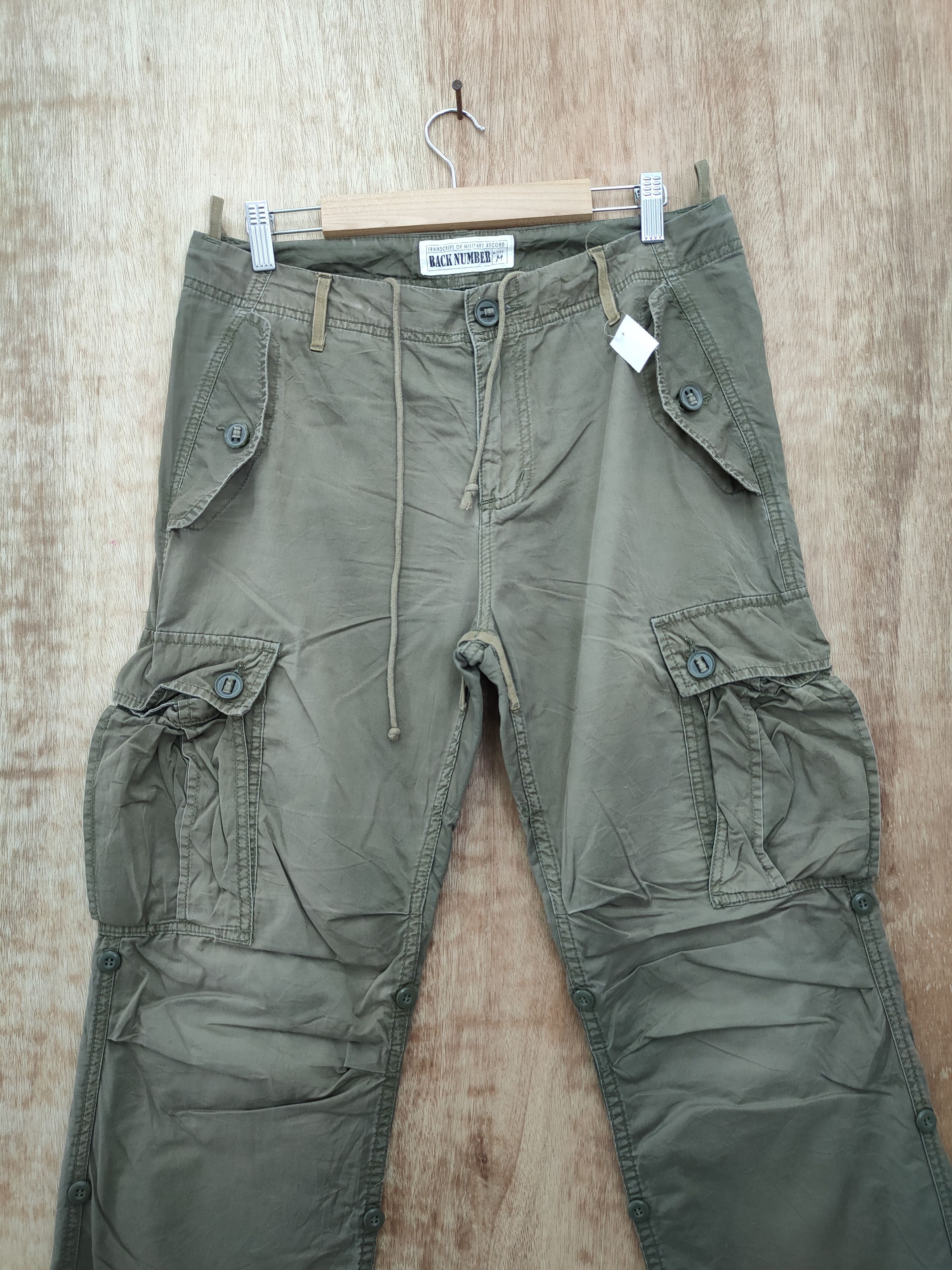 Faded Glory DLL Back Number japan faded brown cargo pants #46-234T Size US 31 - 4 Thumbnail