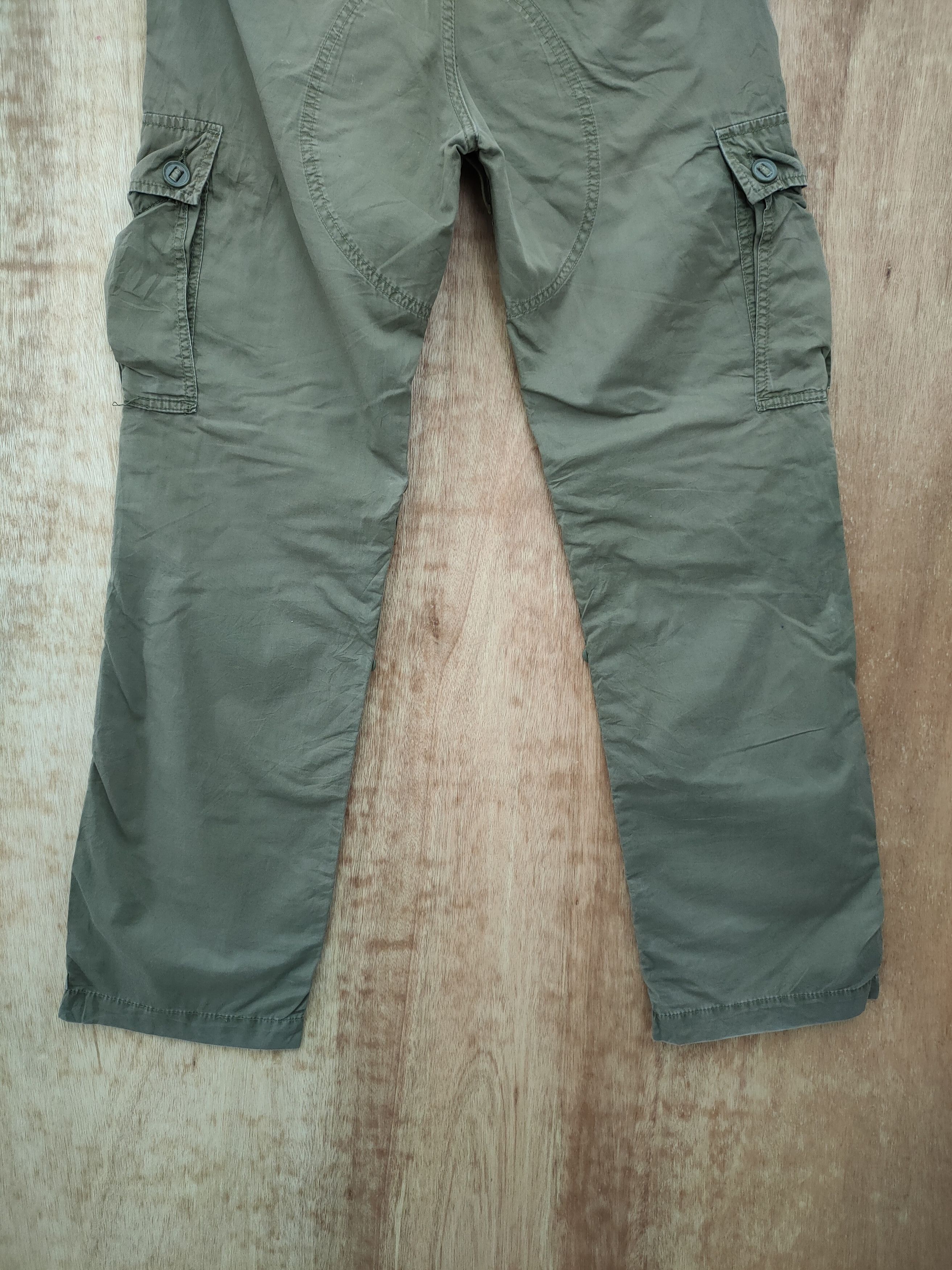 Faded Glory DLL Back Number japan faded brown cargo pants #46-234T Size US 31 - 8 Thumbnail