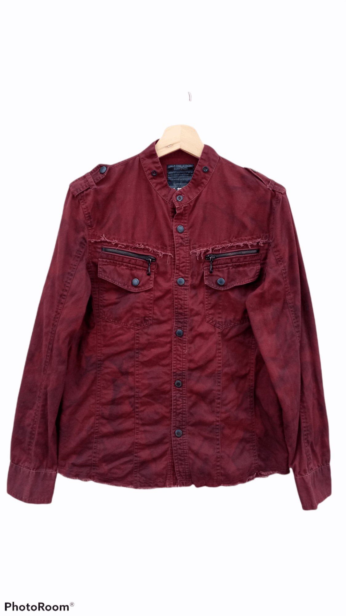 In The Attic × Japanese Brand 🔥🔥In The Attic Distressed Shirt LS Size US M / EU 48-50 / 2 - 1 Thumbnail