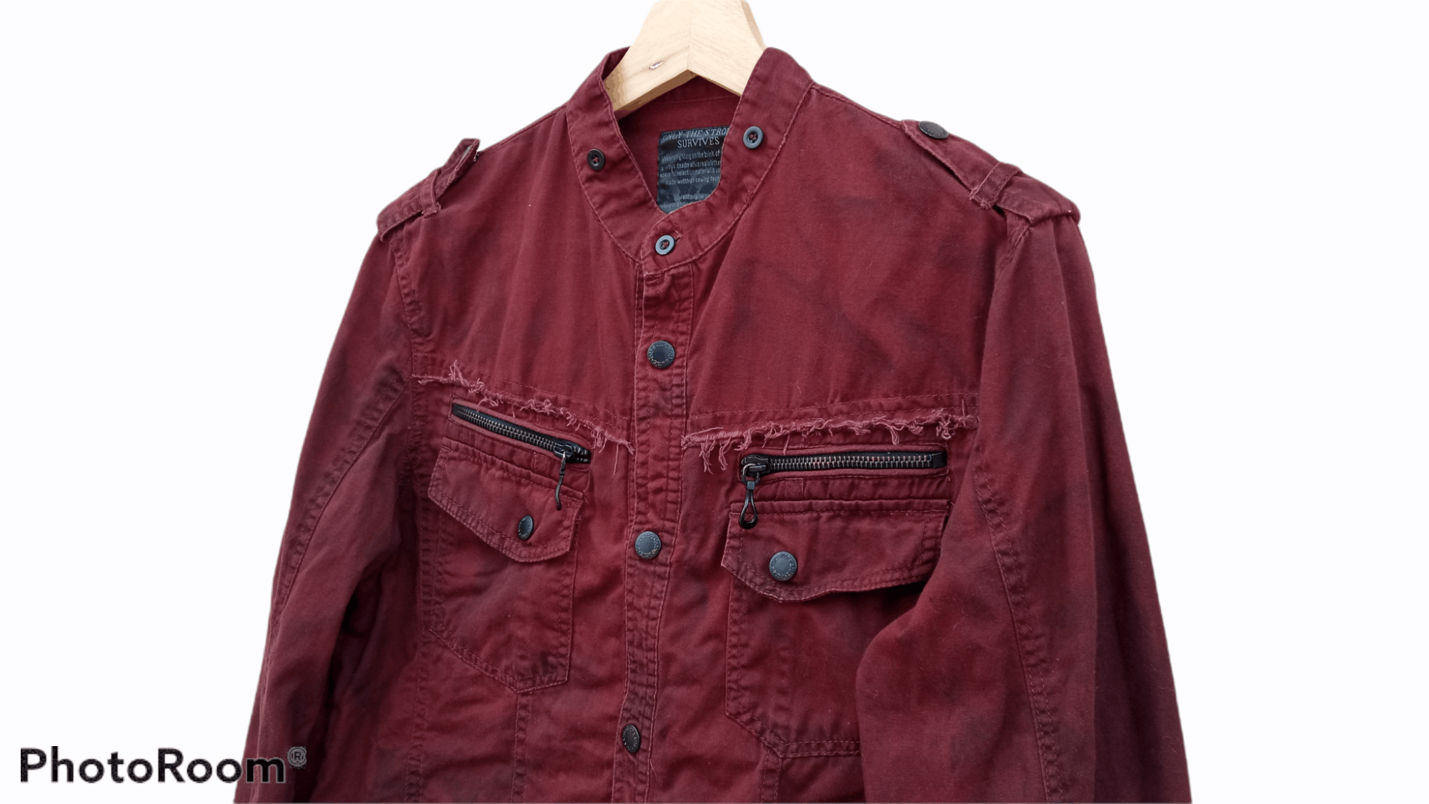 In The Attic × Japanese Brand 🔥🔥In The Attic Distressed Shirt LS Size US M / EU 48-50 / 2 - 16 Thumbnail