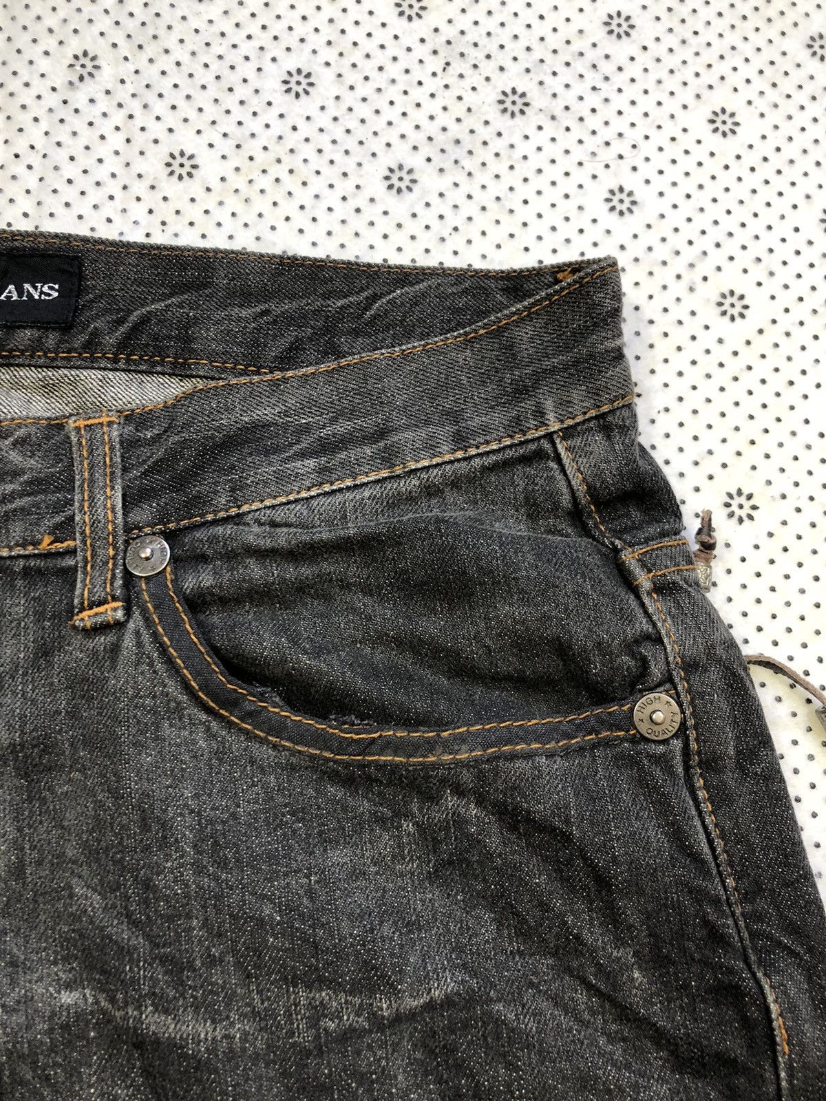 Hysteric Glamour × Japanese Brand Japanese Brand x Nylaus flared jeans Size US 32 / EU 48 - 6 Thumbnail