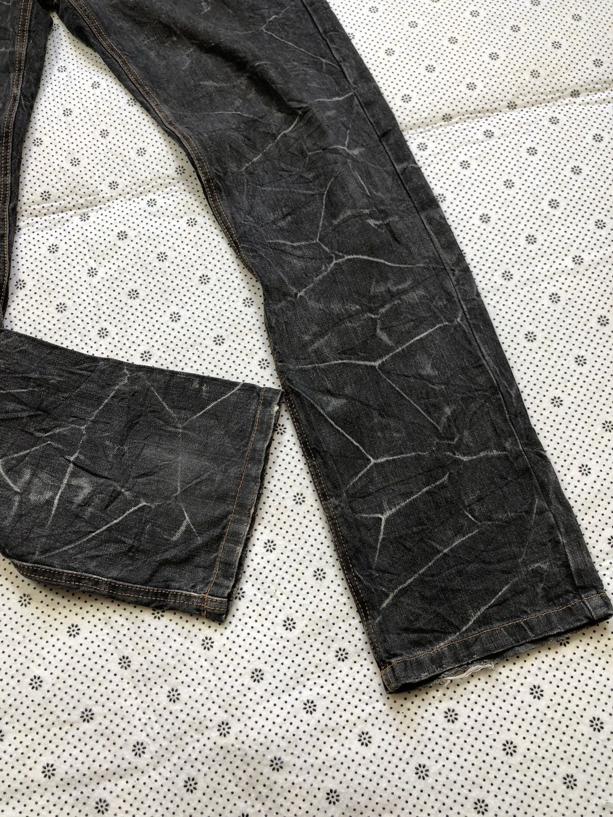Hysteric Glamour × Japanese Brand Japanese Brand x Nylaus flared jeans Size US 32 / EU 48 - 5 Thumbnail