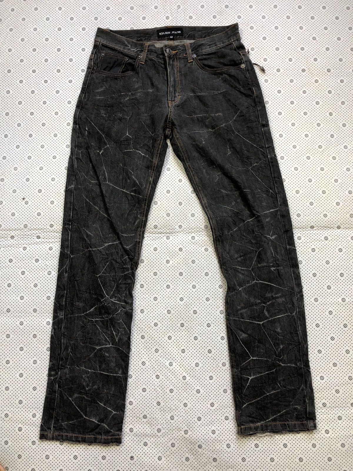 Hysteric Glamour × Japanese Brand Japanese Brand x Nylaus flared jeans Size US 32 / EU 48 - 1 Thumbnail