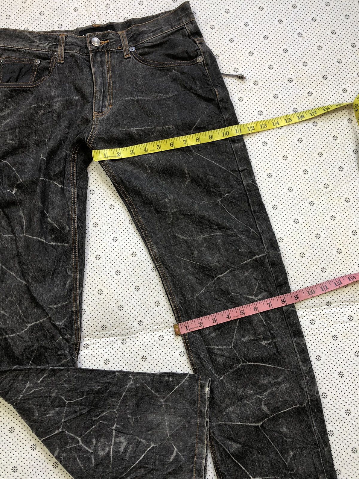 Hysteric Glamour × Japanese Brand Japanese Brand x Nylaus flared jeans Size US 32 / EU 48 - 14 Thumbnail