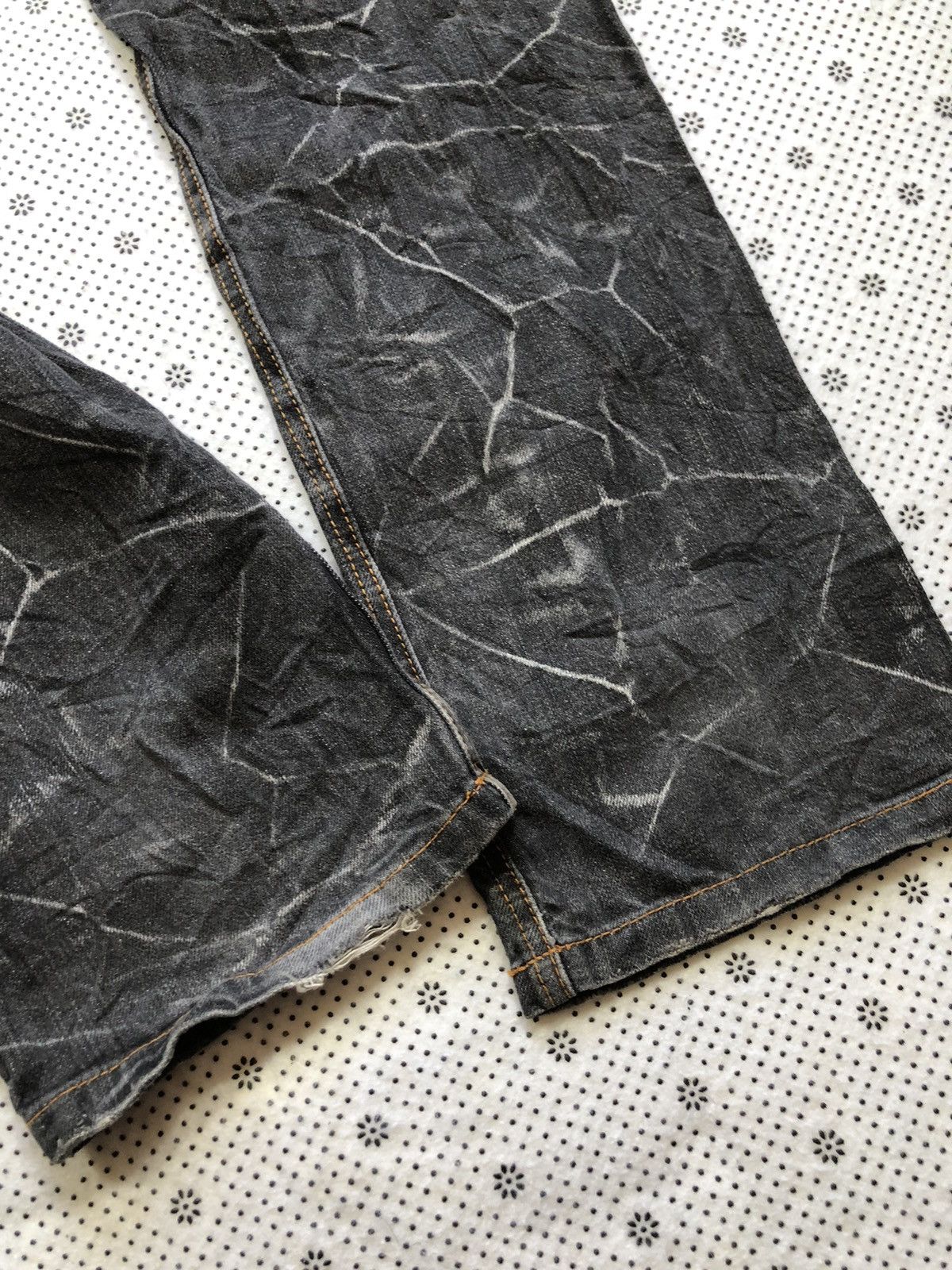 Hysteric Glamour × Japanese Brand Japanese Brand x Nylaus flared jeans Size US 32 / EU 48 - 8 Thumbnail