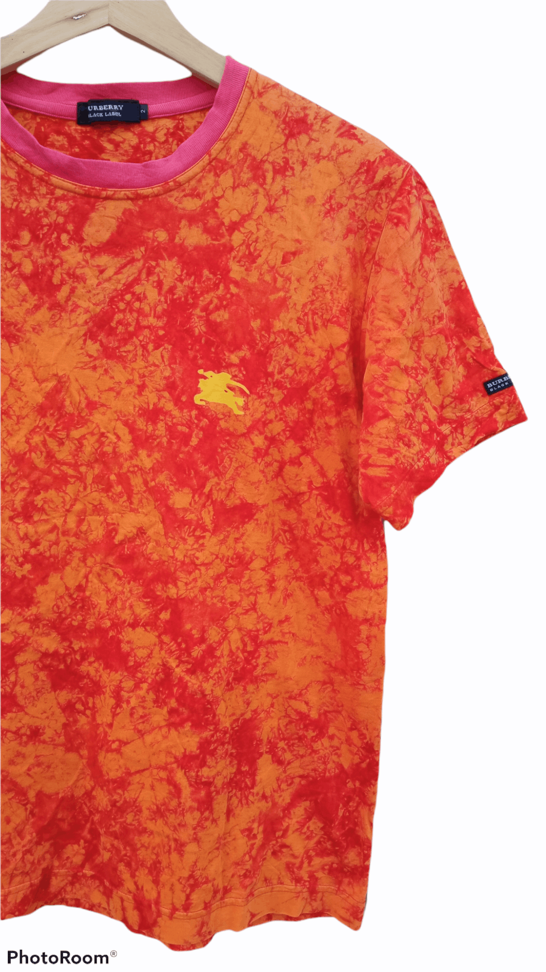 Black Label × Burberry 🔥🔥Burberry Black Label Tie Dye T-Shirt Size US S / EU 44-46 / 1 - 4 Thumbnail