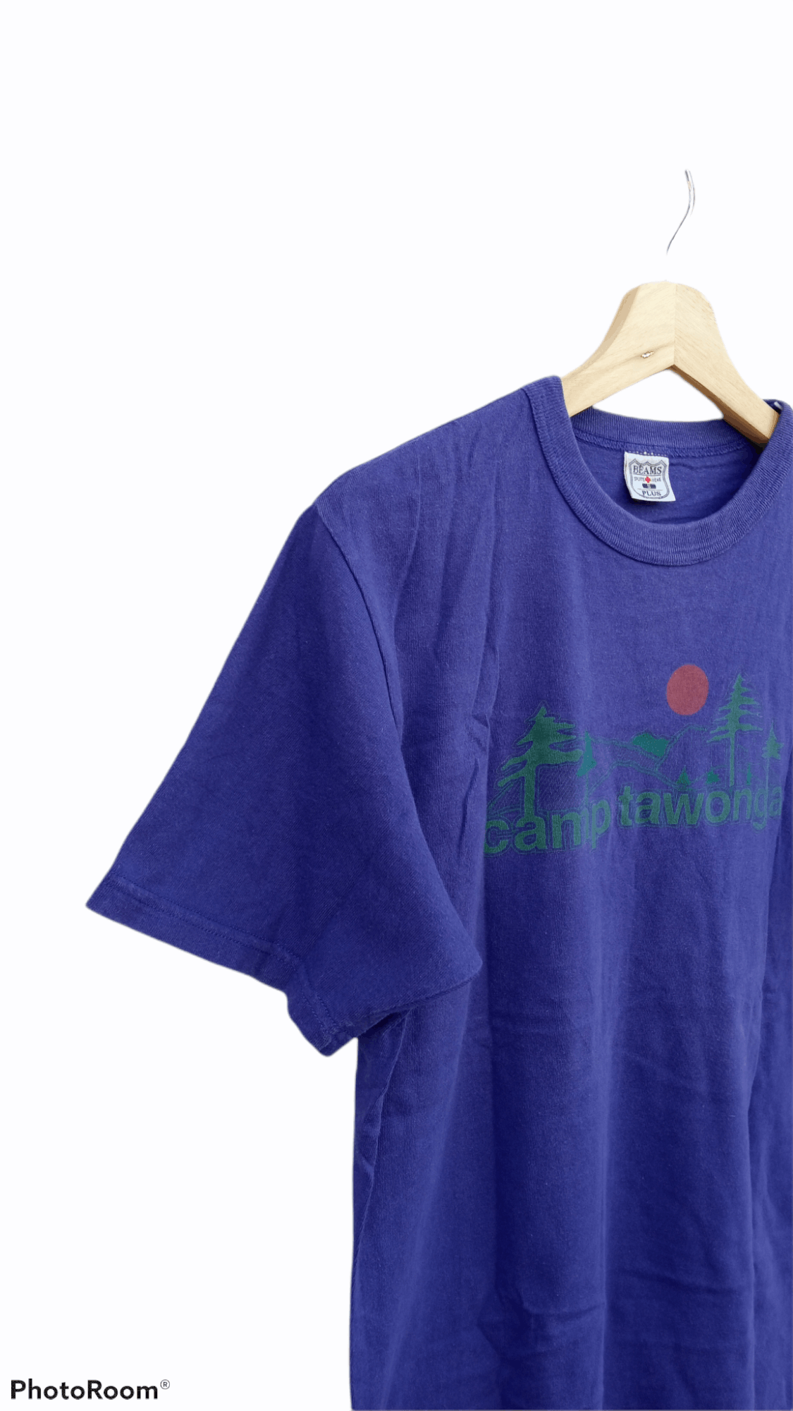 Beams Plus × Japanese Brand × Vintage 🔥🔥Japanese Brand Beams+ Plus Camp Tawonga T-Shirt Size US S / EU 44-46 / 1 - 9 Thumbnail