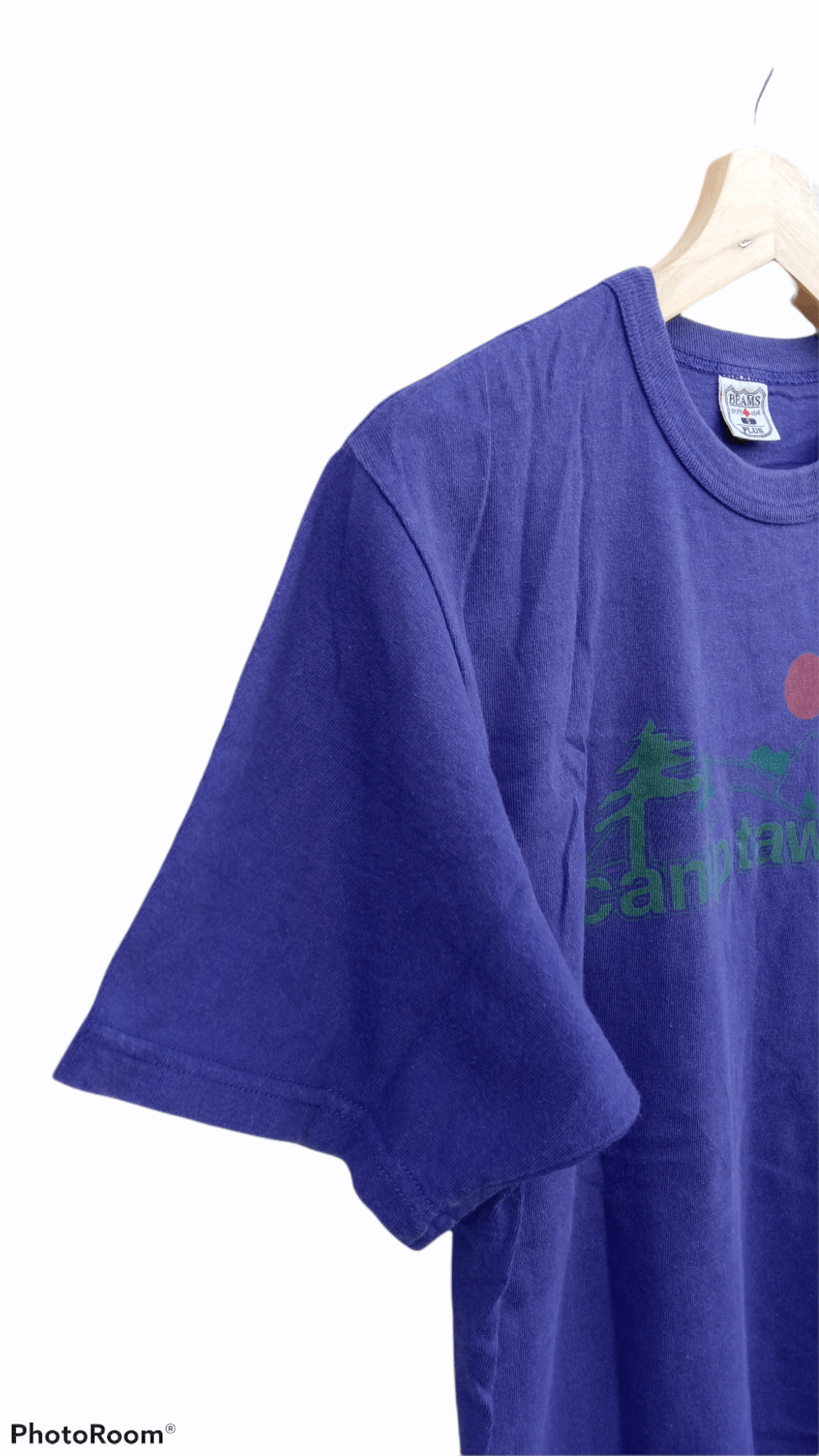 Beams Plus × Japanese Brand × Vintage 🔥🔥Japanese Brand Beams+ Plus Camp Tawonga T-Shirt Size US S / EU 44-46 / 1 - 10 Thumbnail