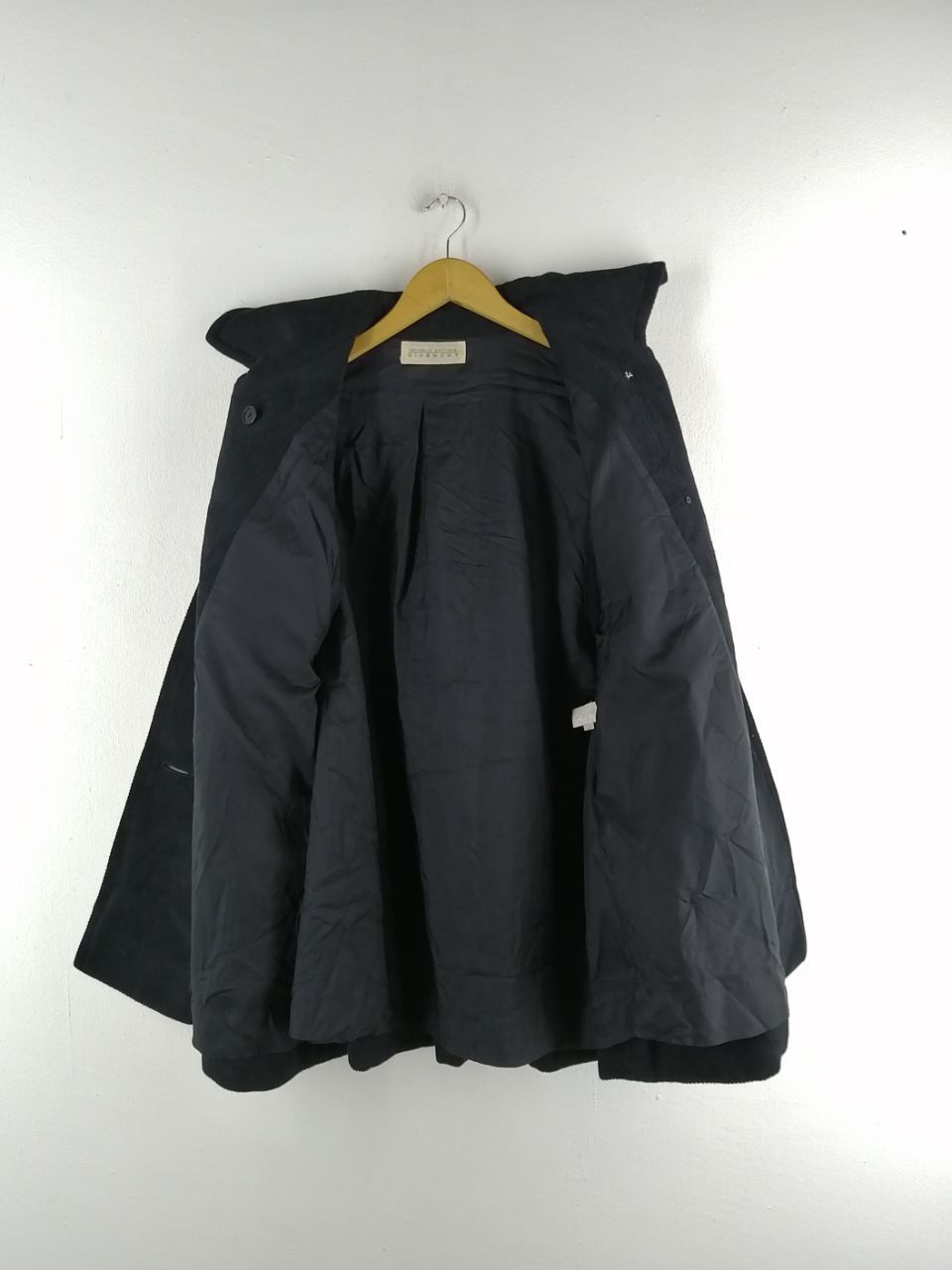 Givenchy GIVENCHY NOVELLE BOUTIQUE BLACK LONG WOOL COAT Size US M / EU 48-50 / 2 - 5 Thumbnail