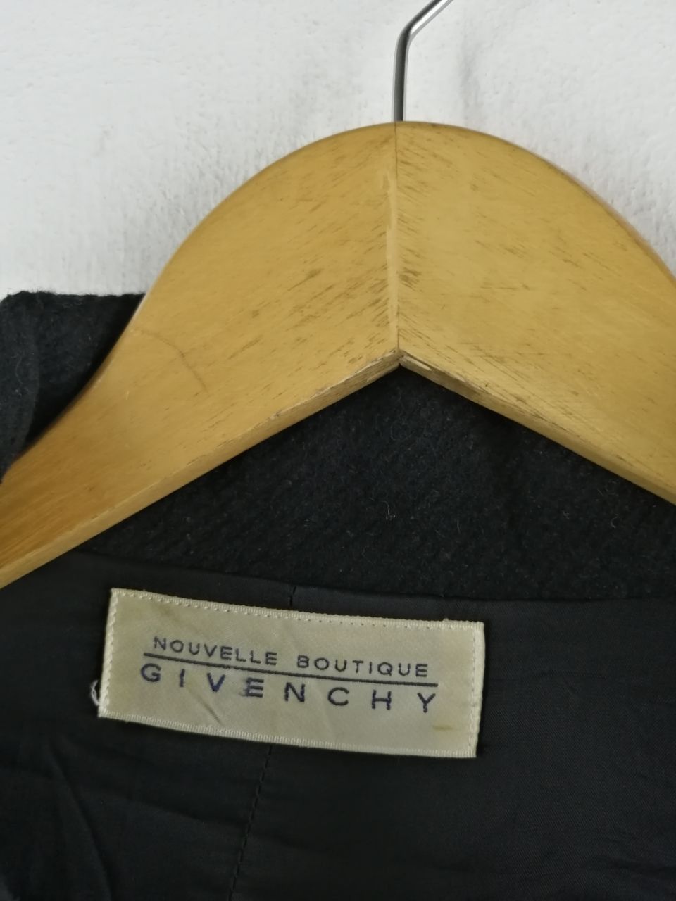 Givenchy GIVENCHY NOVELLE BOUTIQUE BLACK LONG WOOL COAT Size US M / EU 48-50 / 2 - 7 Thumbnail