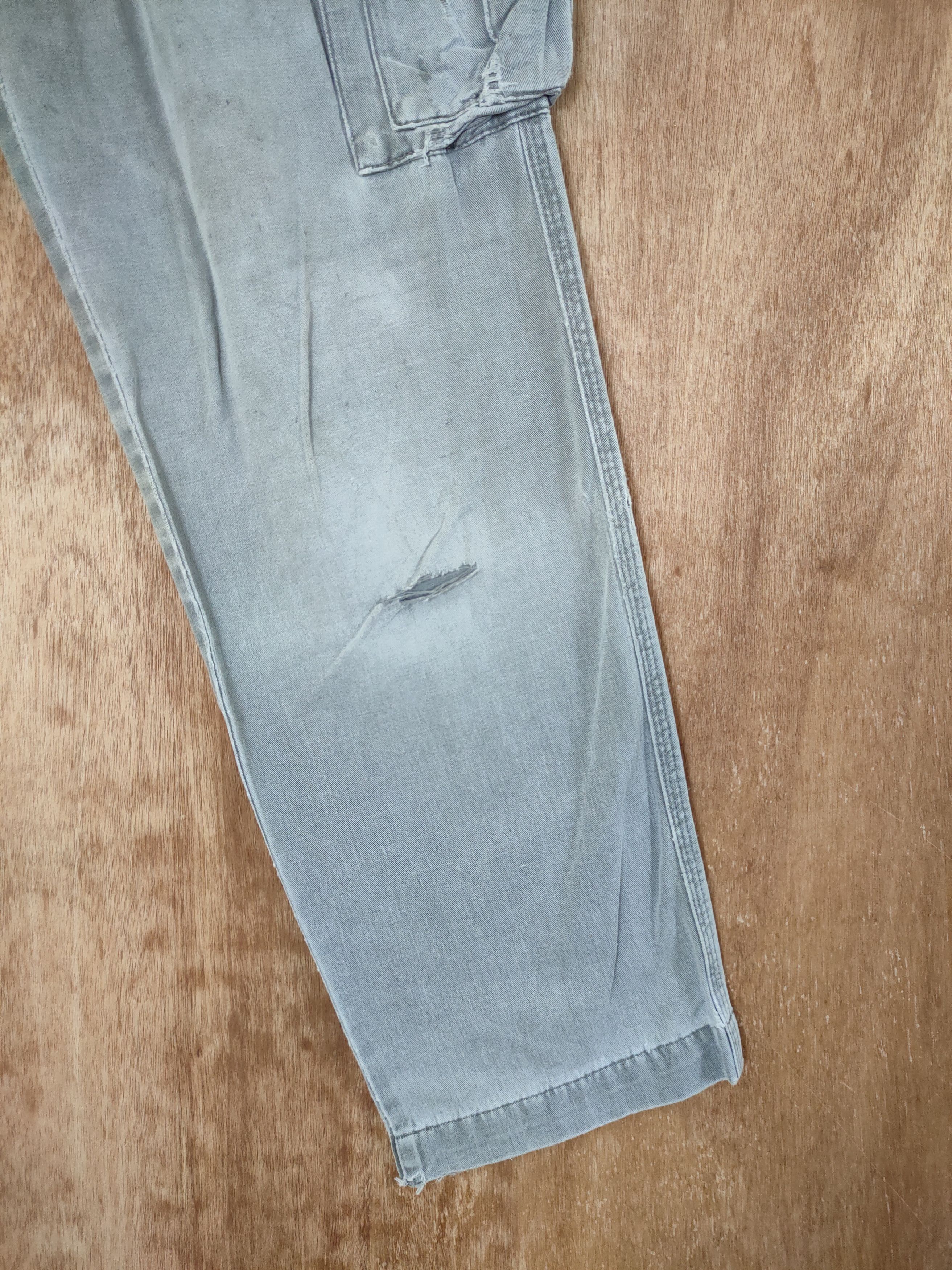 Vintage DLL gran cisco distressed vtg thrashed cargo pants #46-289 Size US 26 / EU 42 - 2 Thumbnail