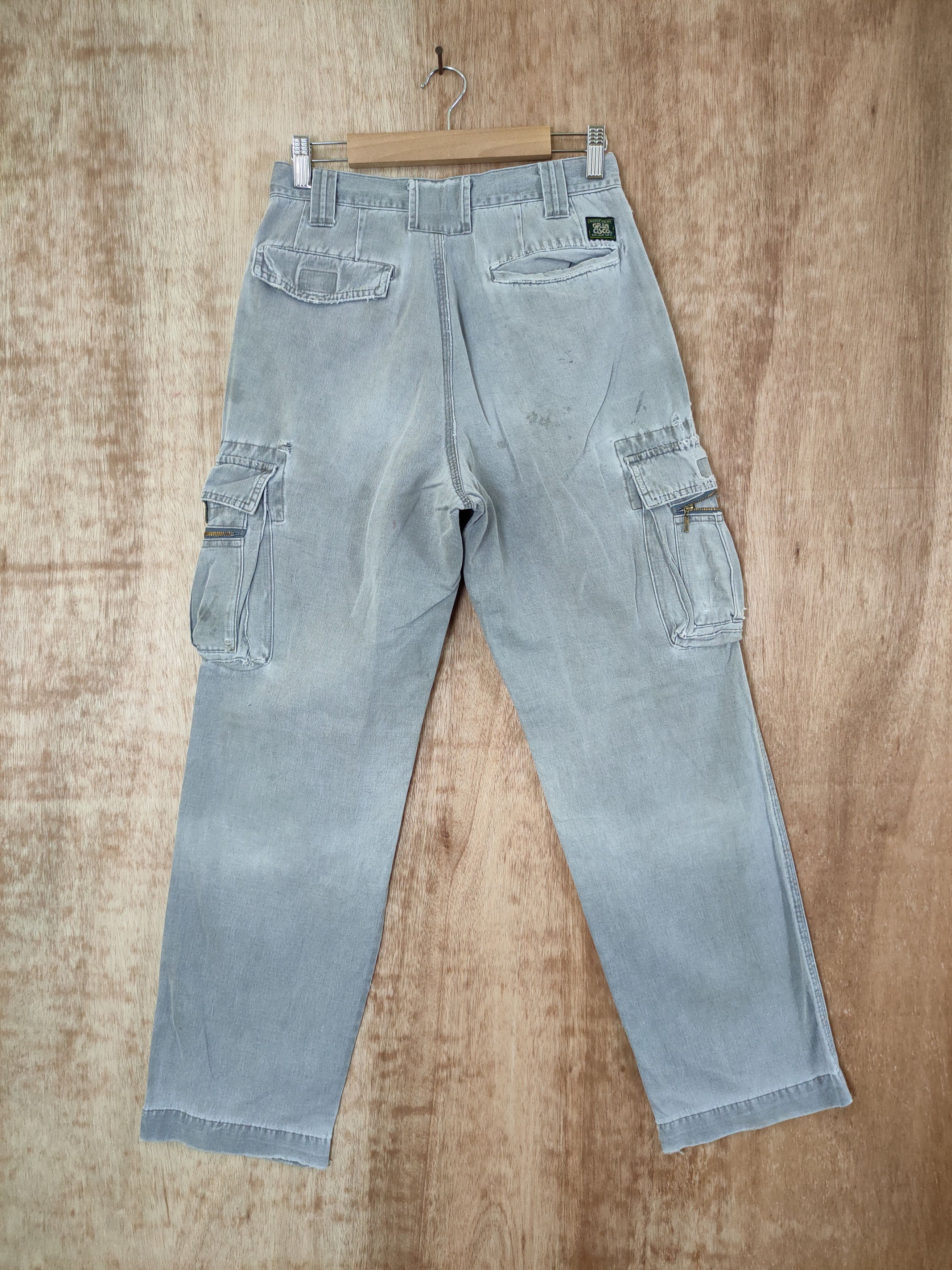 Vintage DLL gran cisco distressed vtg thrashed cargo pants #46-289 Size US 26 / EU 42 - 8 Thumbnail