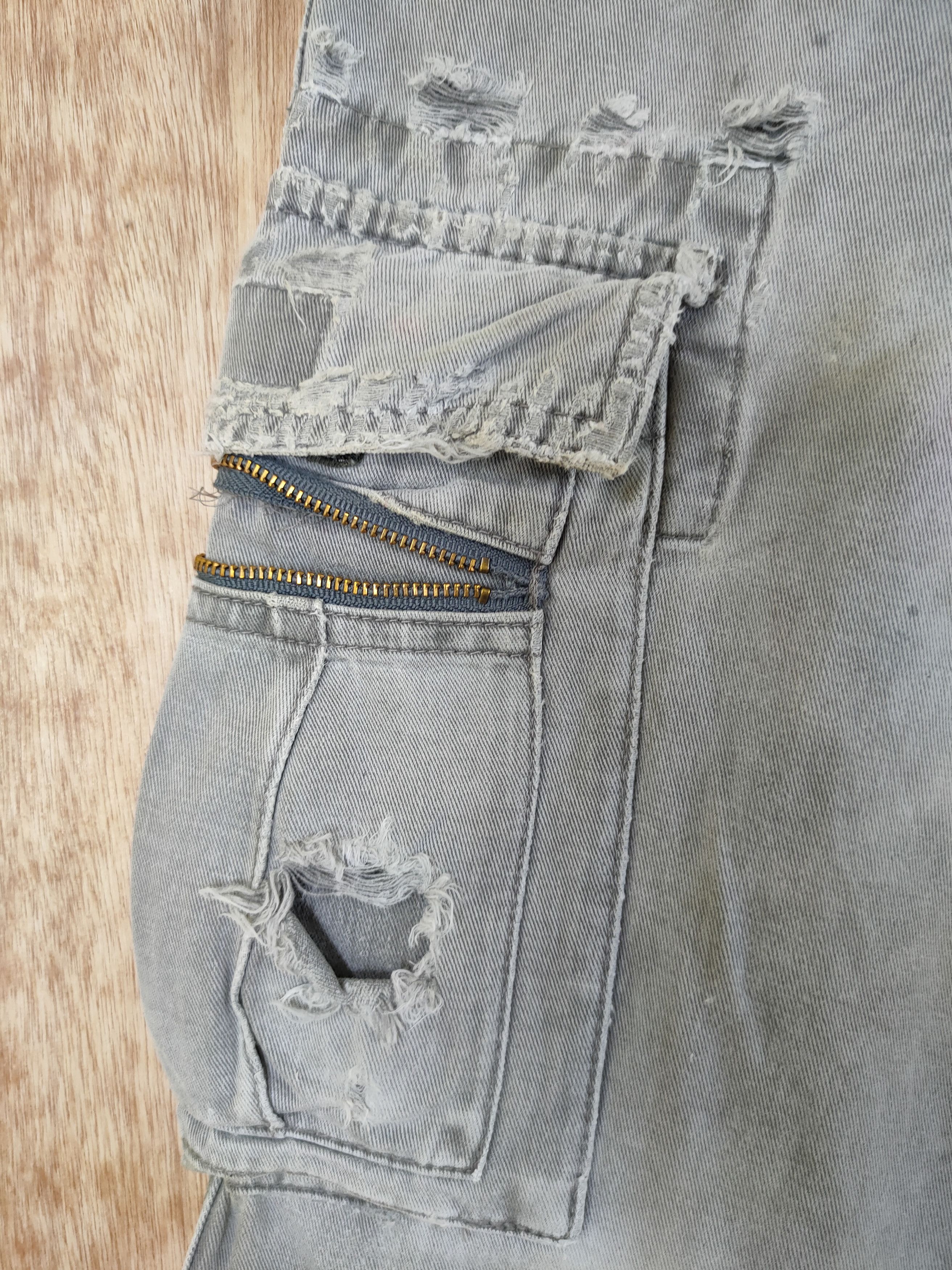 Vintage DLL gran cisco distressed vtg thrashed cargo pants #46-289 Size US 26 / EU 42 - 5 Thumbnail