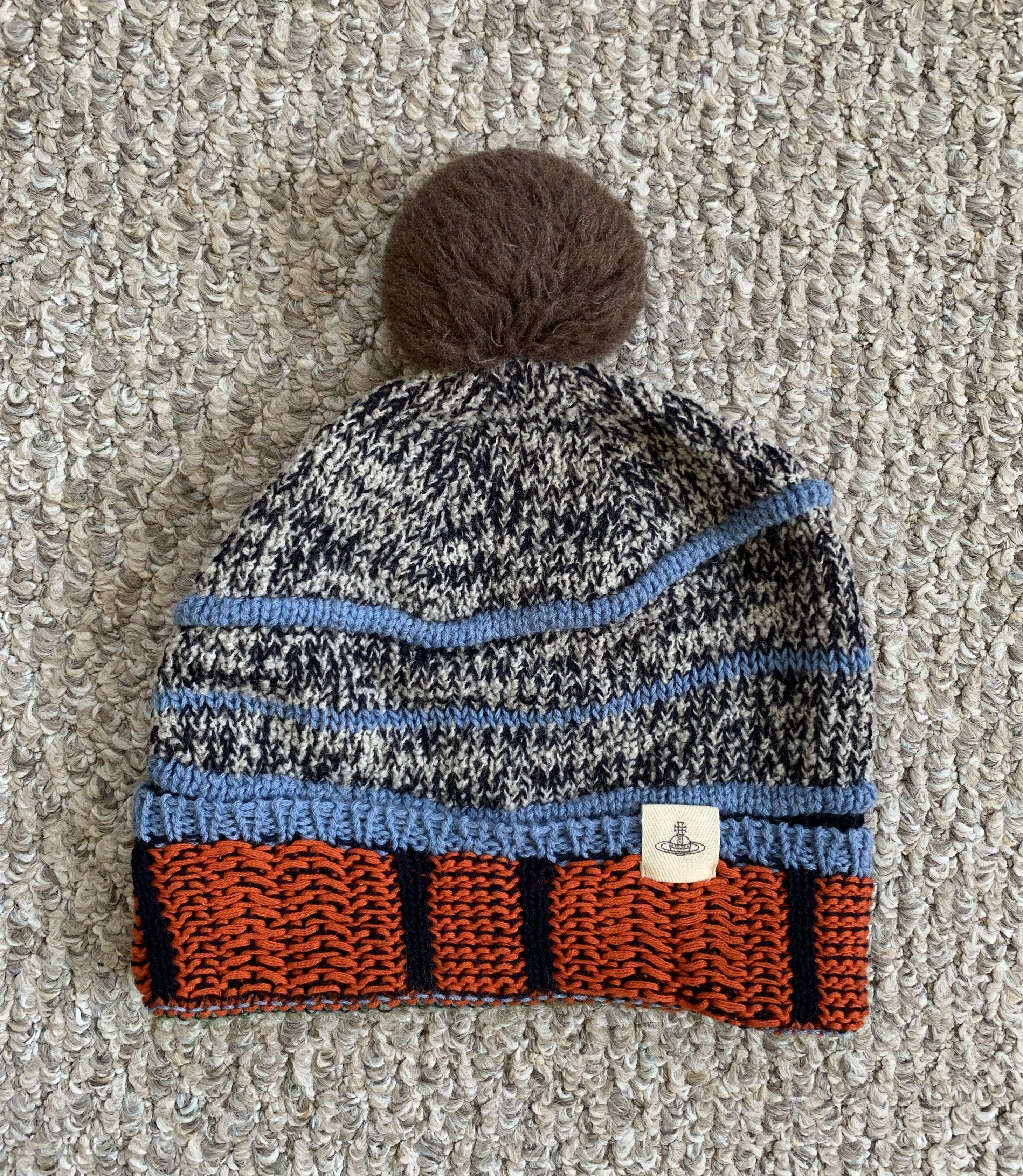 image of Vivienne Westwood Knit Orb Beanie, Men's