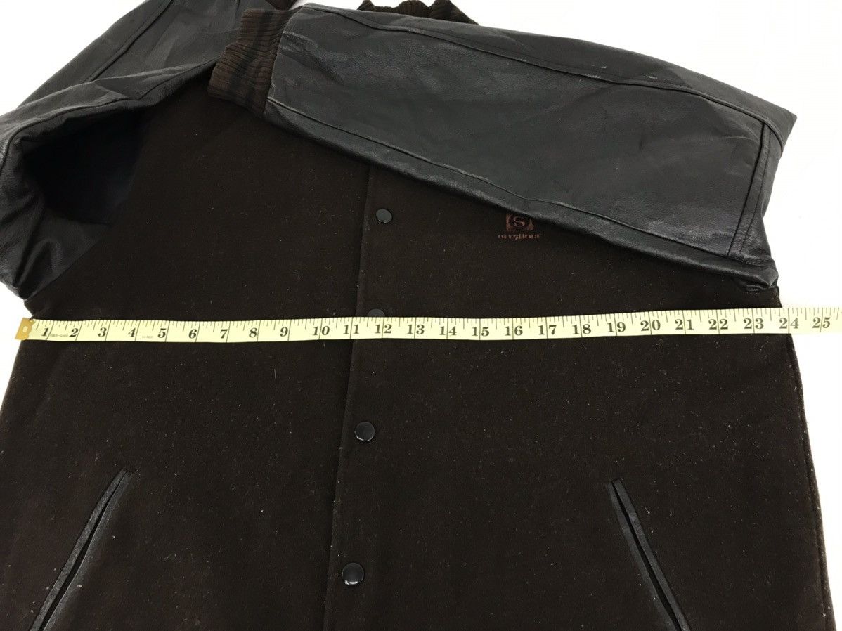 Japanese Brand Offshore Varsity Jacket Wool With Quilted Inner Size US L / EU 52-54 / 3 - 10 Thumbnail