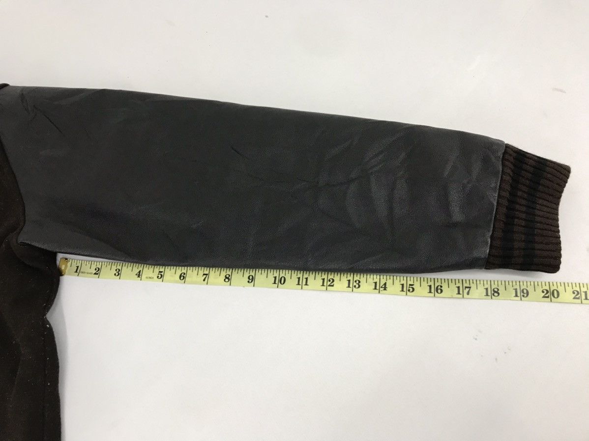 Japanese Brand Offshore Varsity Jacket Wool With Quilted Inner Size US L / EU 52-54 / 3 - 12 Thumbnail