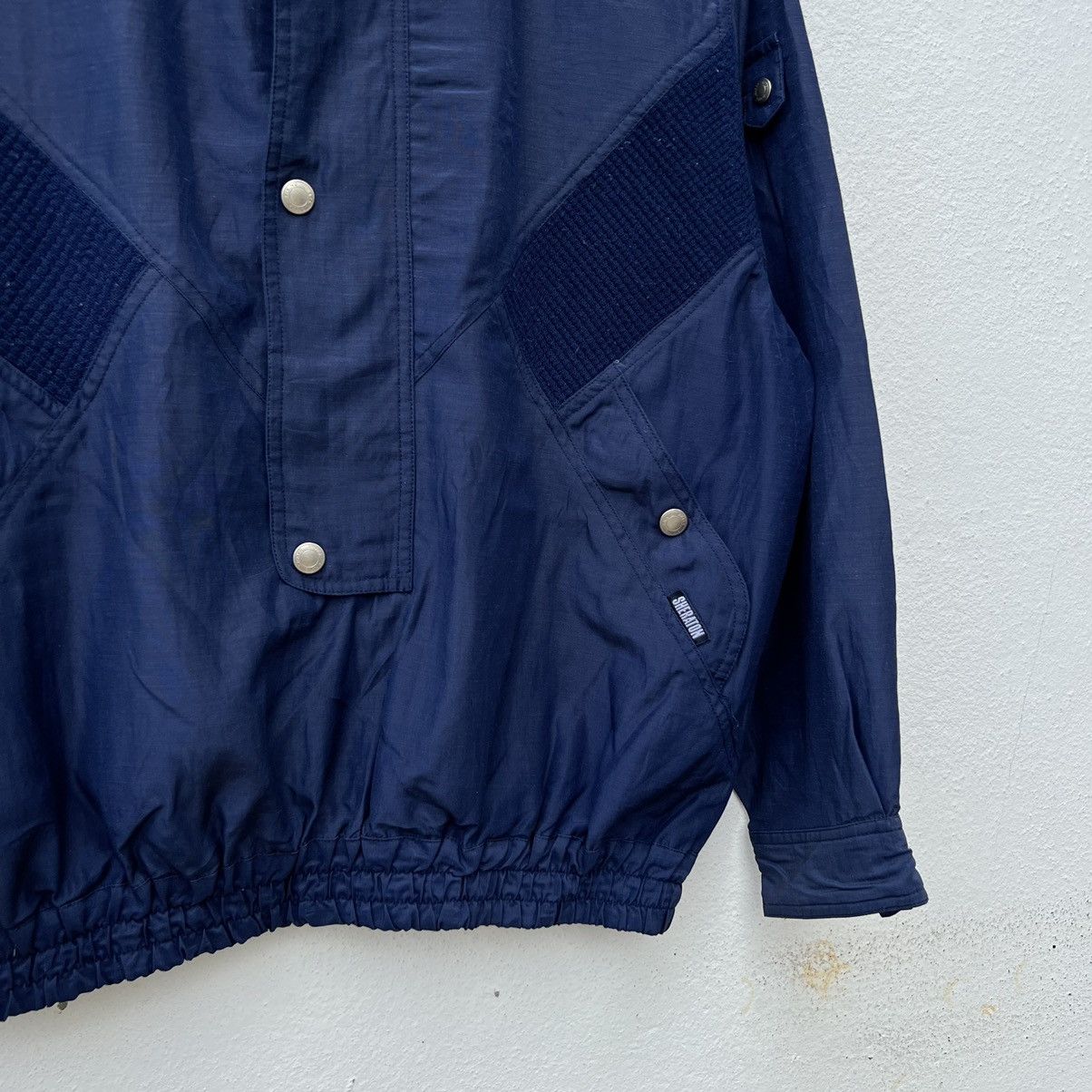 Japanese Brand VINTAGE VARSITY BOMBER JACKET INSPIRED BY ISSEY MIYAKE Size US M / EU 48-50 / 2 - 4 Thumbnail