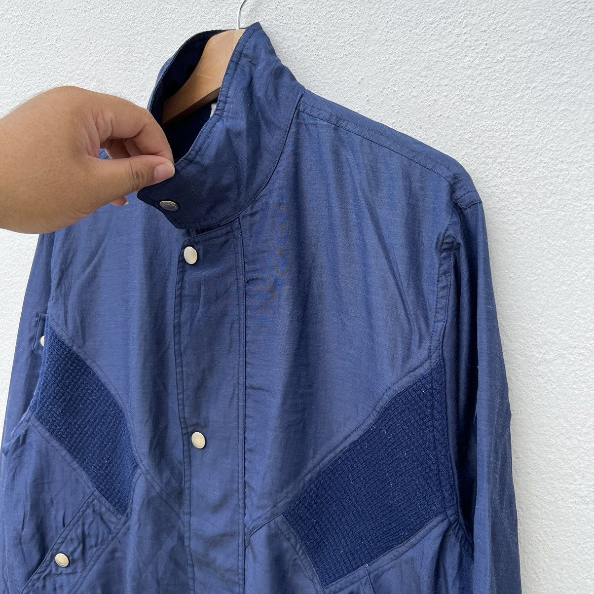 Japanese Brand VINTAGE VARSITY BOMBER JACKET INSPIRED BY ISSEY MIYAKE Size US M / EU 48-50 / 2 - 6 Thumbnail