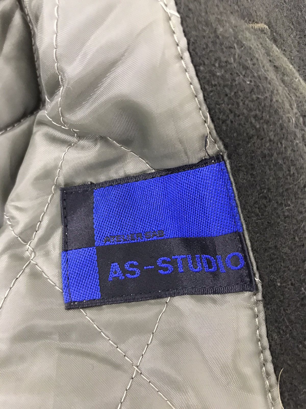 Japanese Brand × Leather Vintage Atelier Sab AS Studios Sportswear College Jacket Size US M / EU 48-50 / 2 - 8 Thumbnail