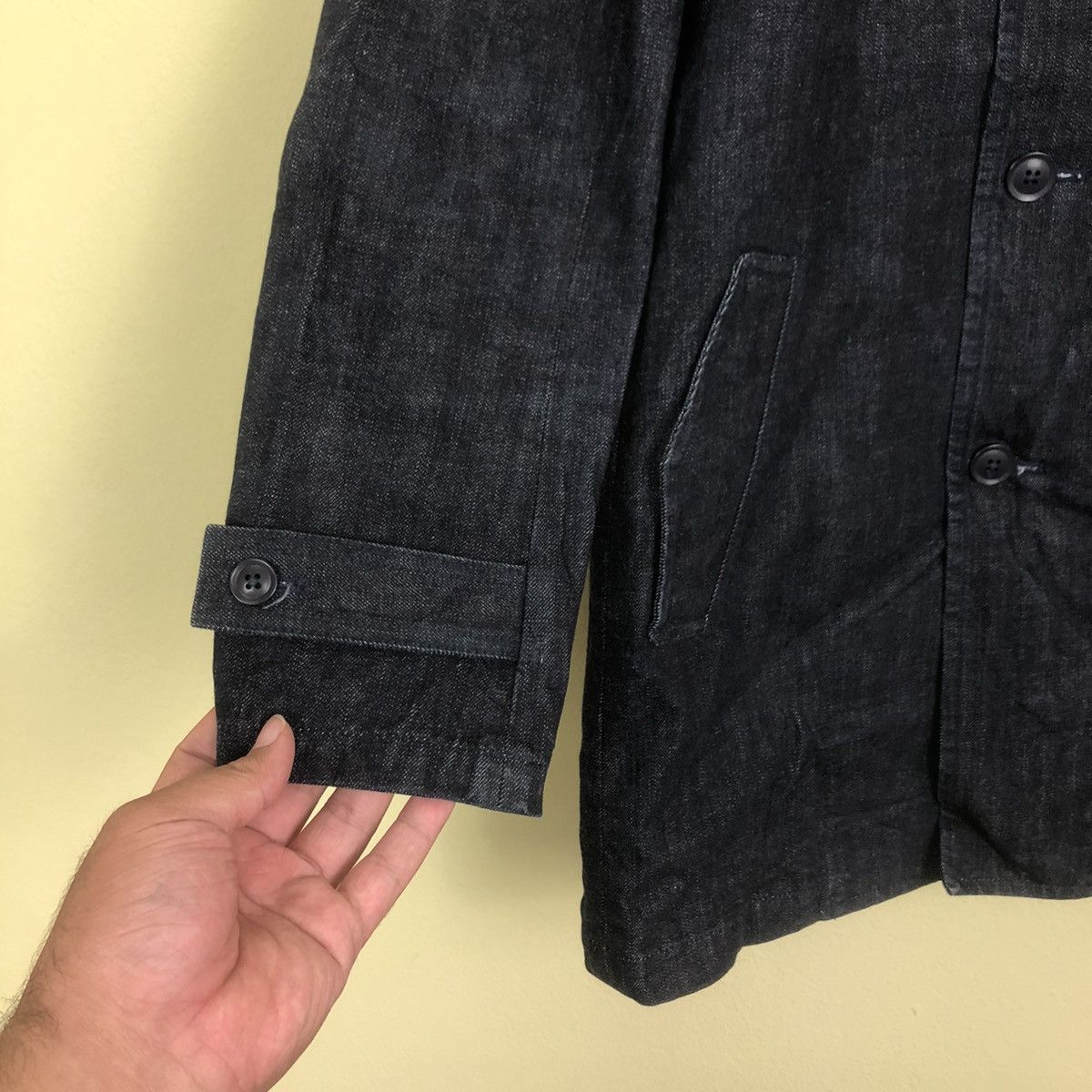 Japanese Brand NR deuième Denim Jacket Size US M / EU 48-50 / 2 - 3 Thumbnail