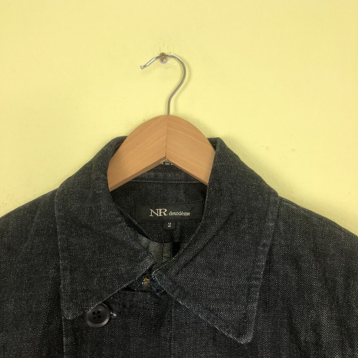 Japanese Brand NR deuième Denim Jacket Size US M / EU 48-50 / 2 - 4 Thumbnail