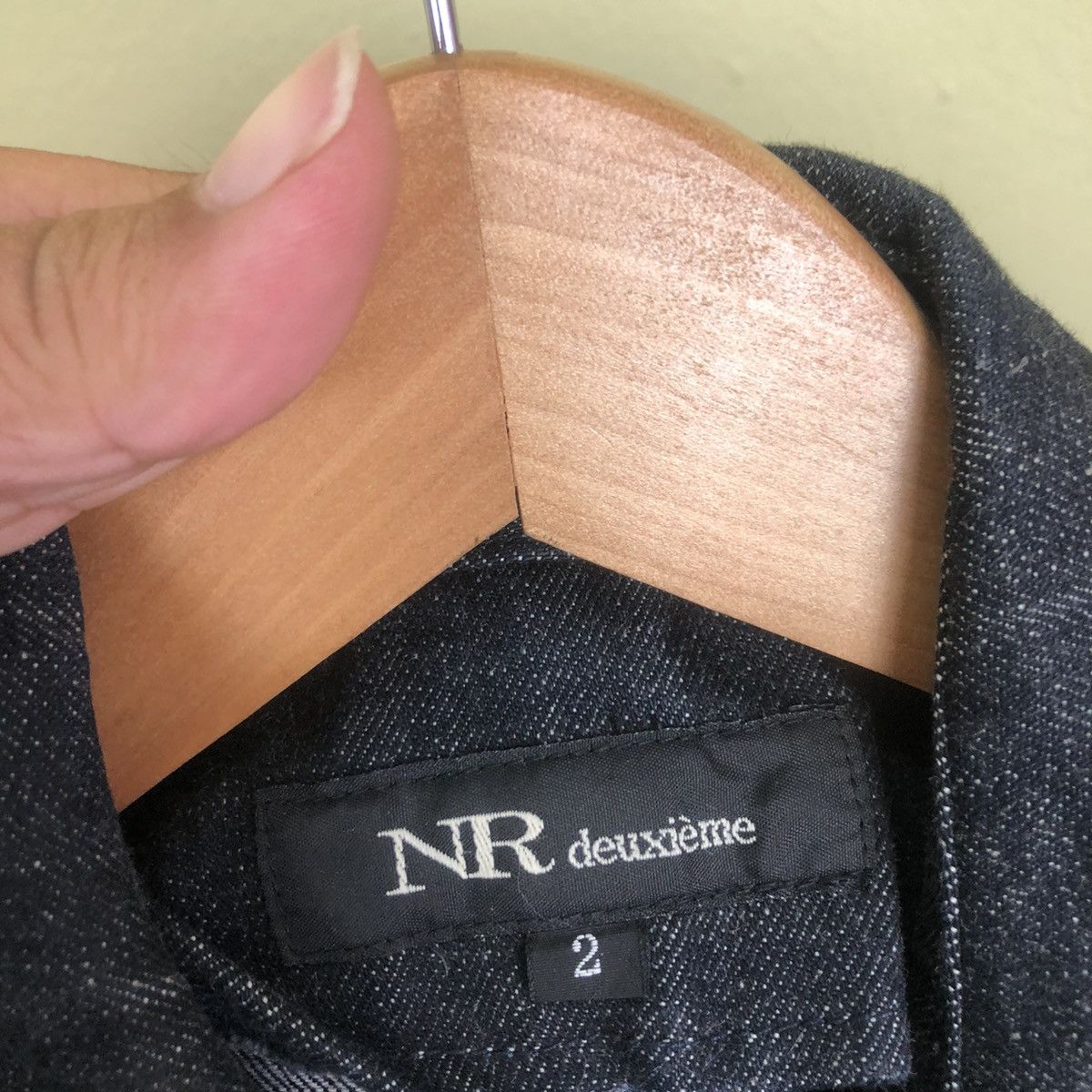 Japanese Brand NR deuième Denim Jacket Size US M / EU 48-50 / 2 - 8 Thumbnail
