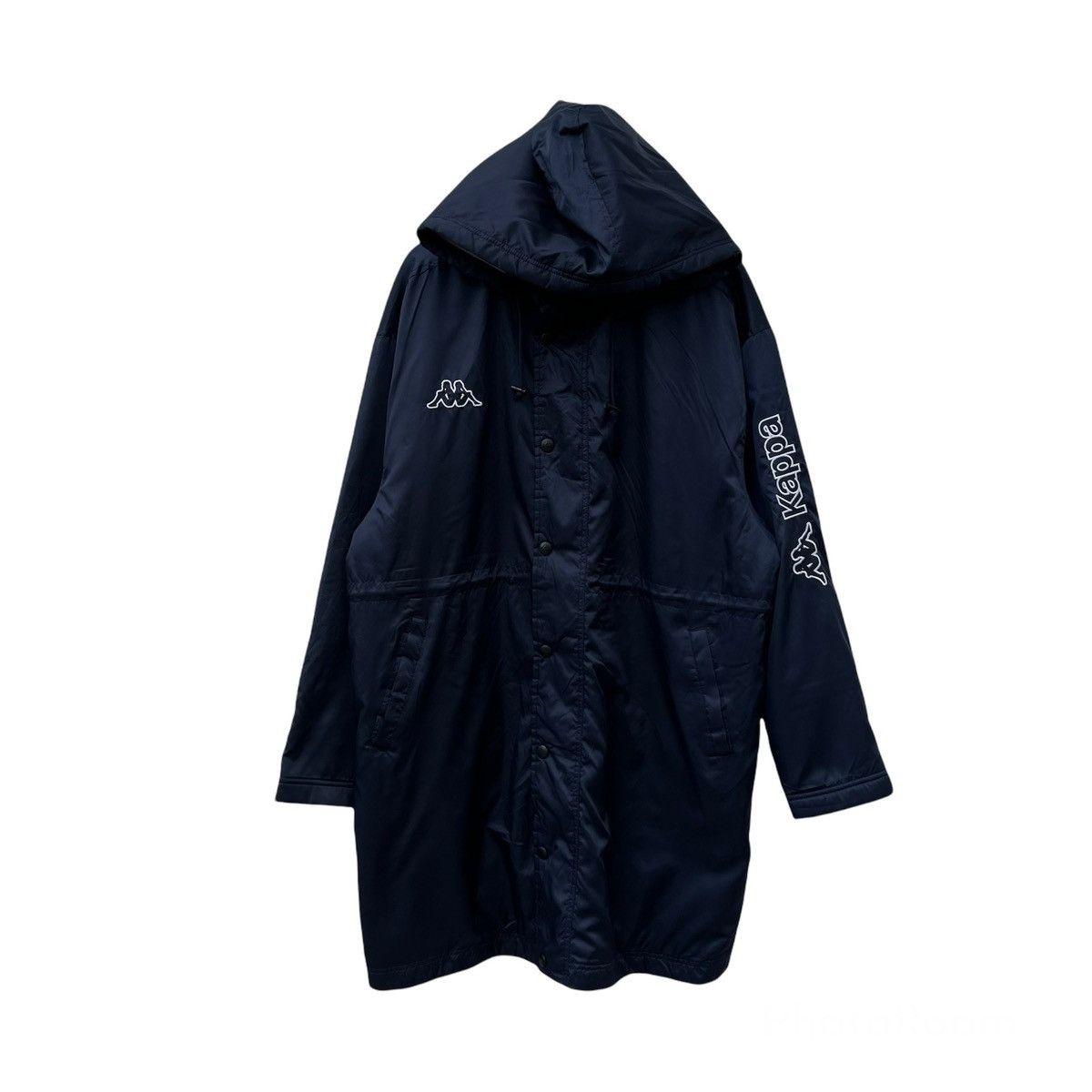 Japanese Brand VINTAGE KAPPA BIG LOGO LONG JACKET Size US L / EU 52-54 / 3 - 1 Thumbnail