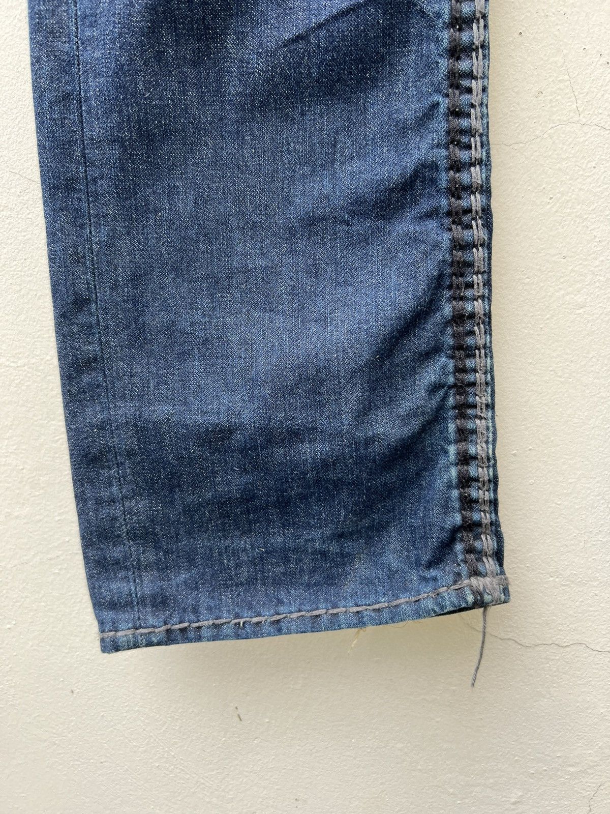 True Religion Vintage 2000s True Religion Ricky Super OT Denim Jeans Size US 33 - 12 Thumbnail